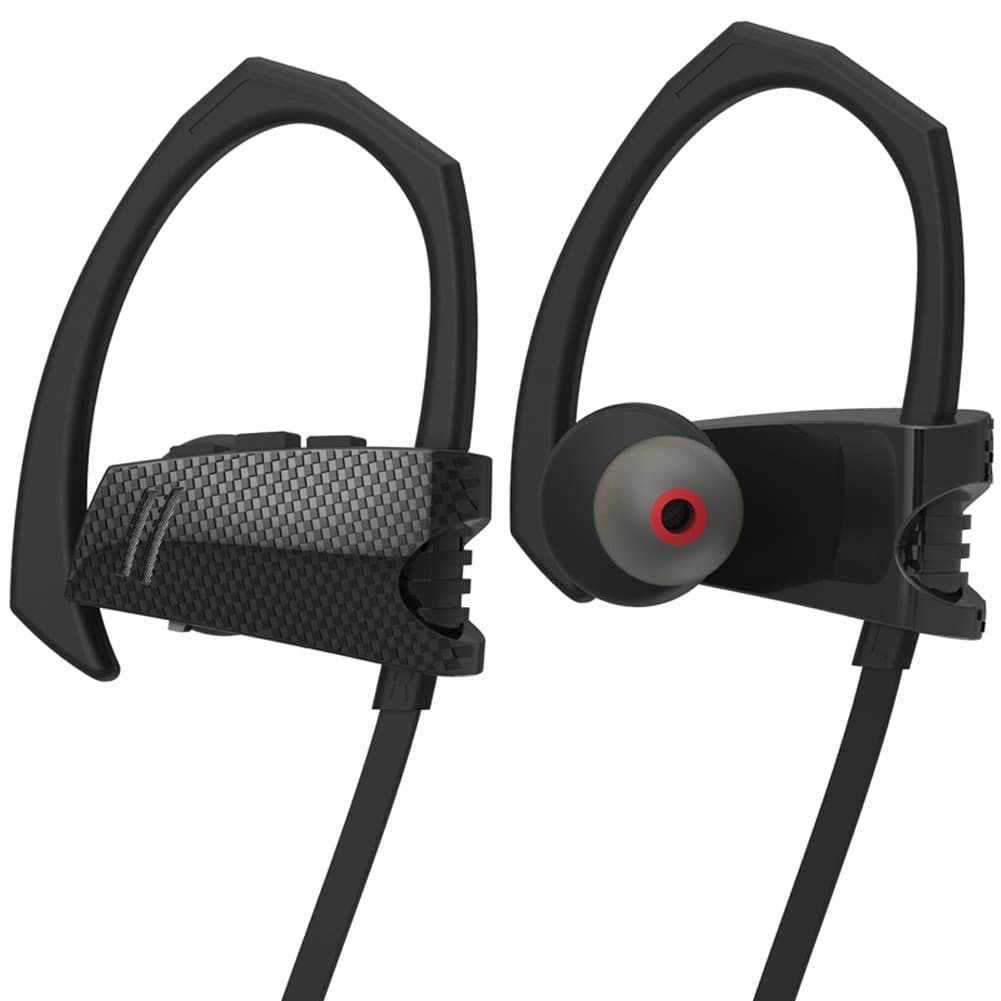 Bluetooth Workout Headphones for Running and Gym with Wireless Earbuds and Built in Mic for Hands Free Calling
