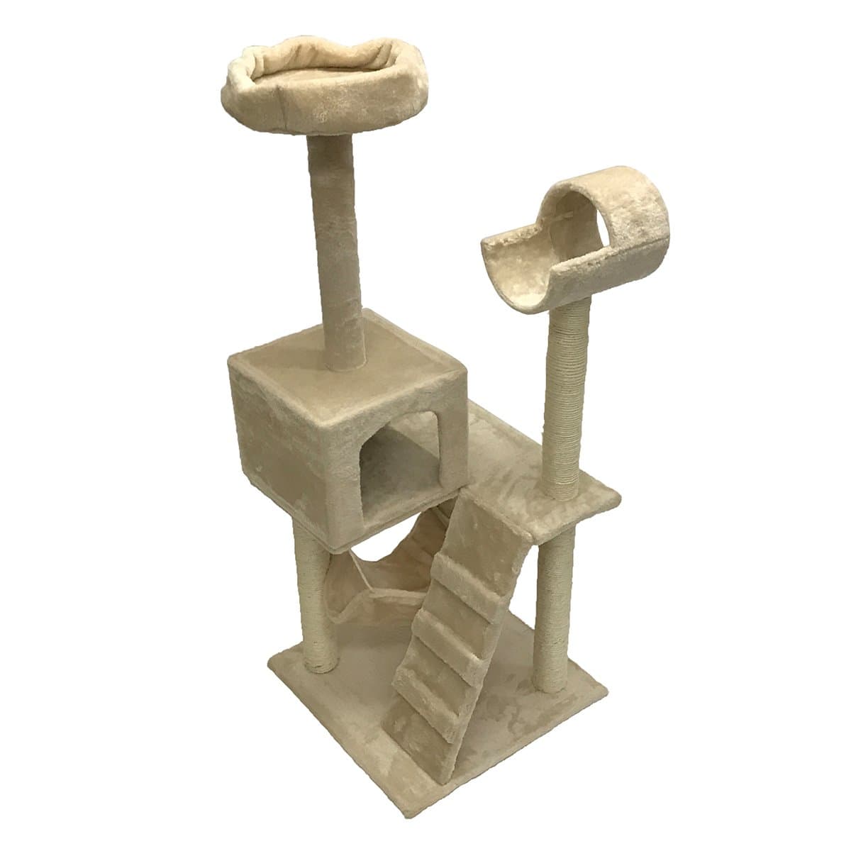 Cat Tree Scratching Post 49" Beige