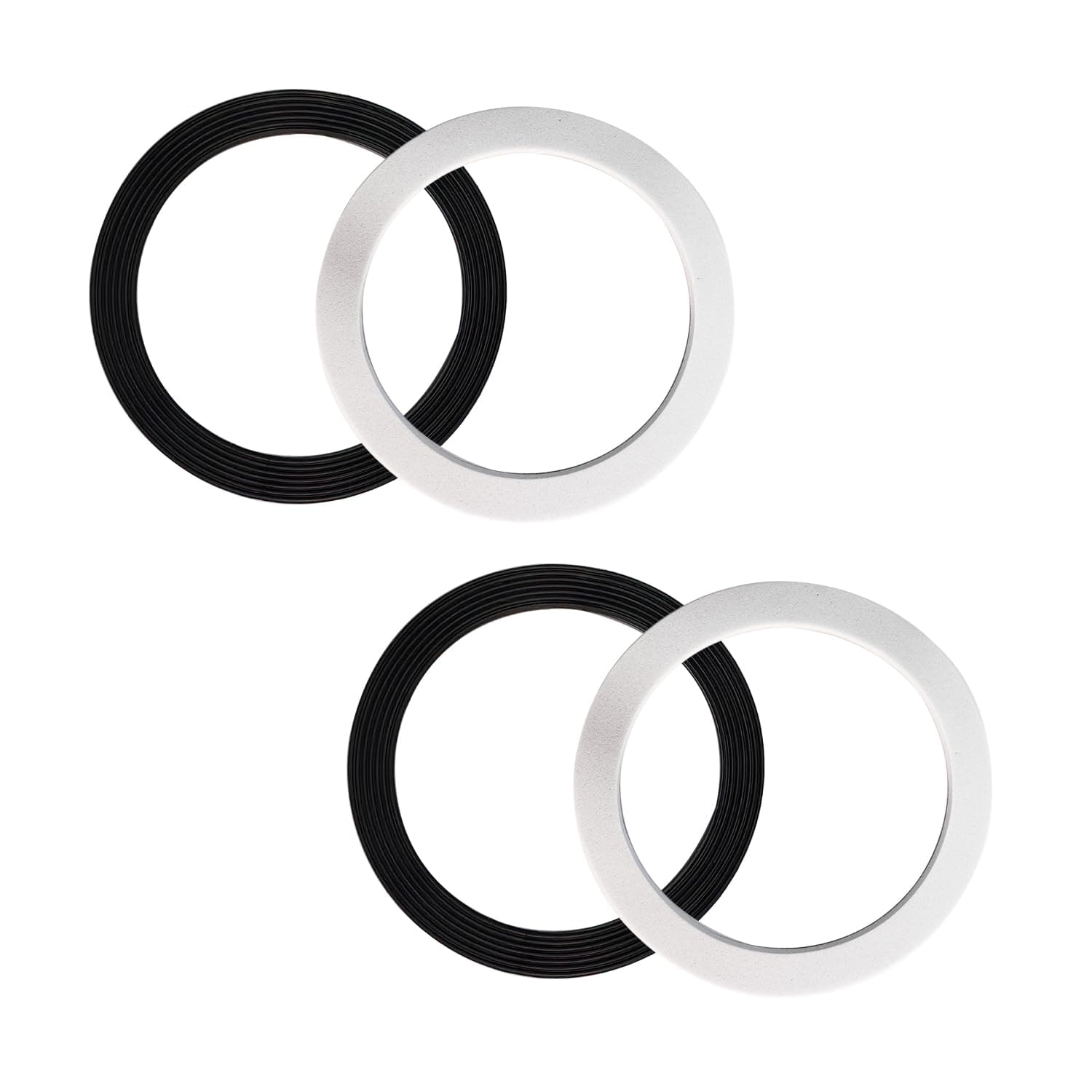 Qrity 4 Pcs Sink O Ring Seal Washer, Basin Plug Sealing Washer, Seal for Sink Basket Strainer Waste, for Qrity 110mm Sink Waste (ASIN # B06XBSS8QJ & B0725M4MY4 & B07DPPGWBQ)