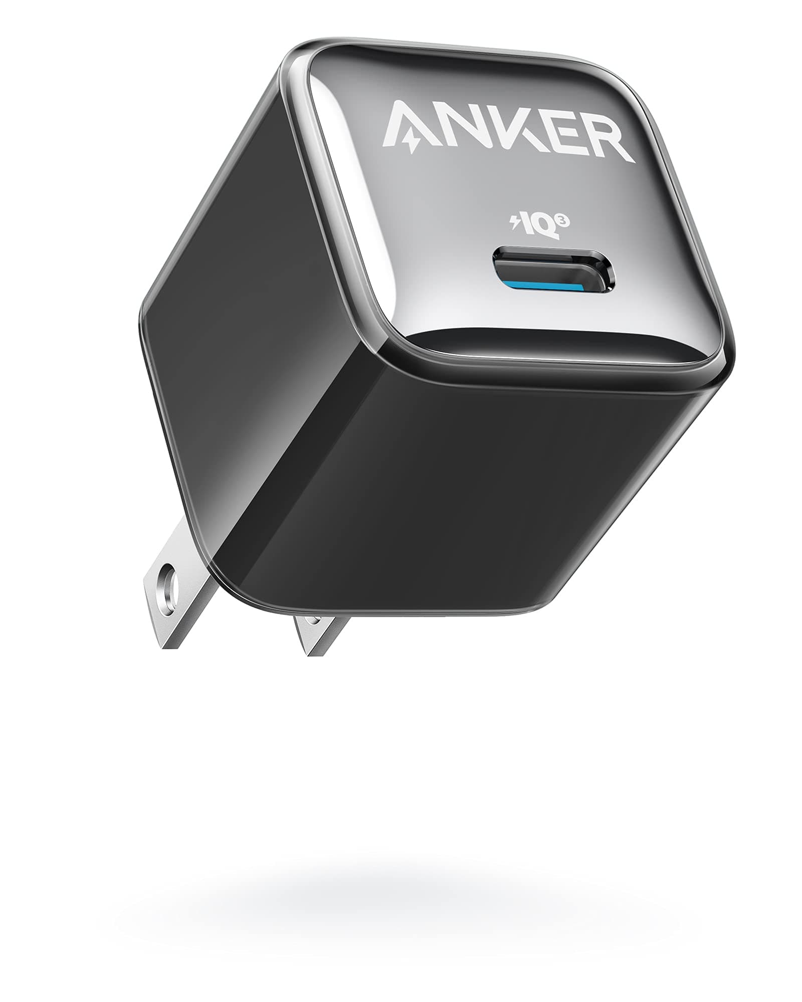 Anker 511 Charger 20W USB-C Rapid Charger, Compatible with PSE Technology Standards, PowerIQ 3.0 (Gen 2), Compatible with iPhone 13 / 13 Pro, Android and Other Devices, Dark Gray