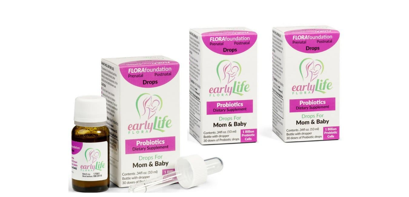 earlyLife Flora Infant Probiotics for Mom & Baby :: (3) Pack