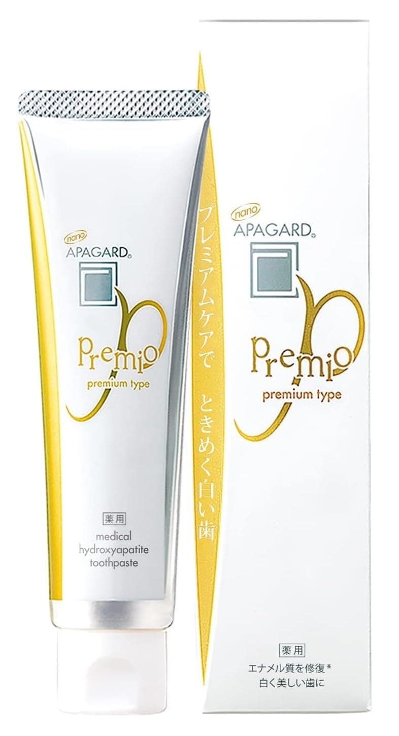 Apagard Premio Toothpaste 105g / 3.7 oz | Nano Hydroxyapatite High Blending, Brightening Toothpaste (Set of 2) 2-Pack 2023 Version