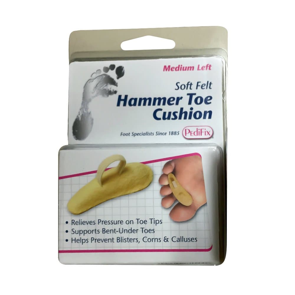 Pedifixhammer toe cushion, medium left - 1 ea
