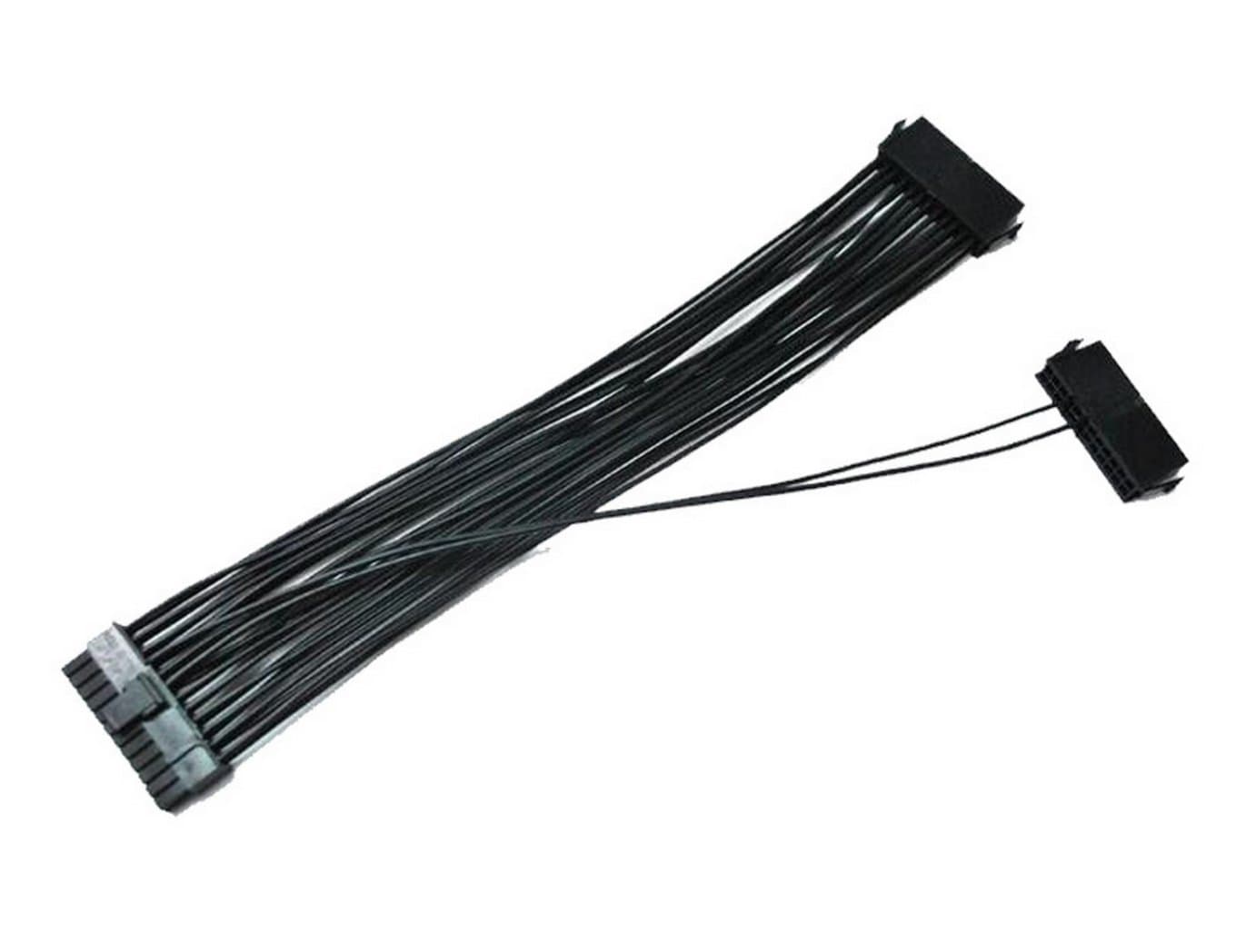 Dual PSU Power Supply 24-Pin ATX Motherboard Adapter Cable(30cm)