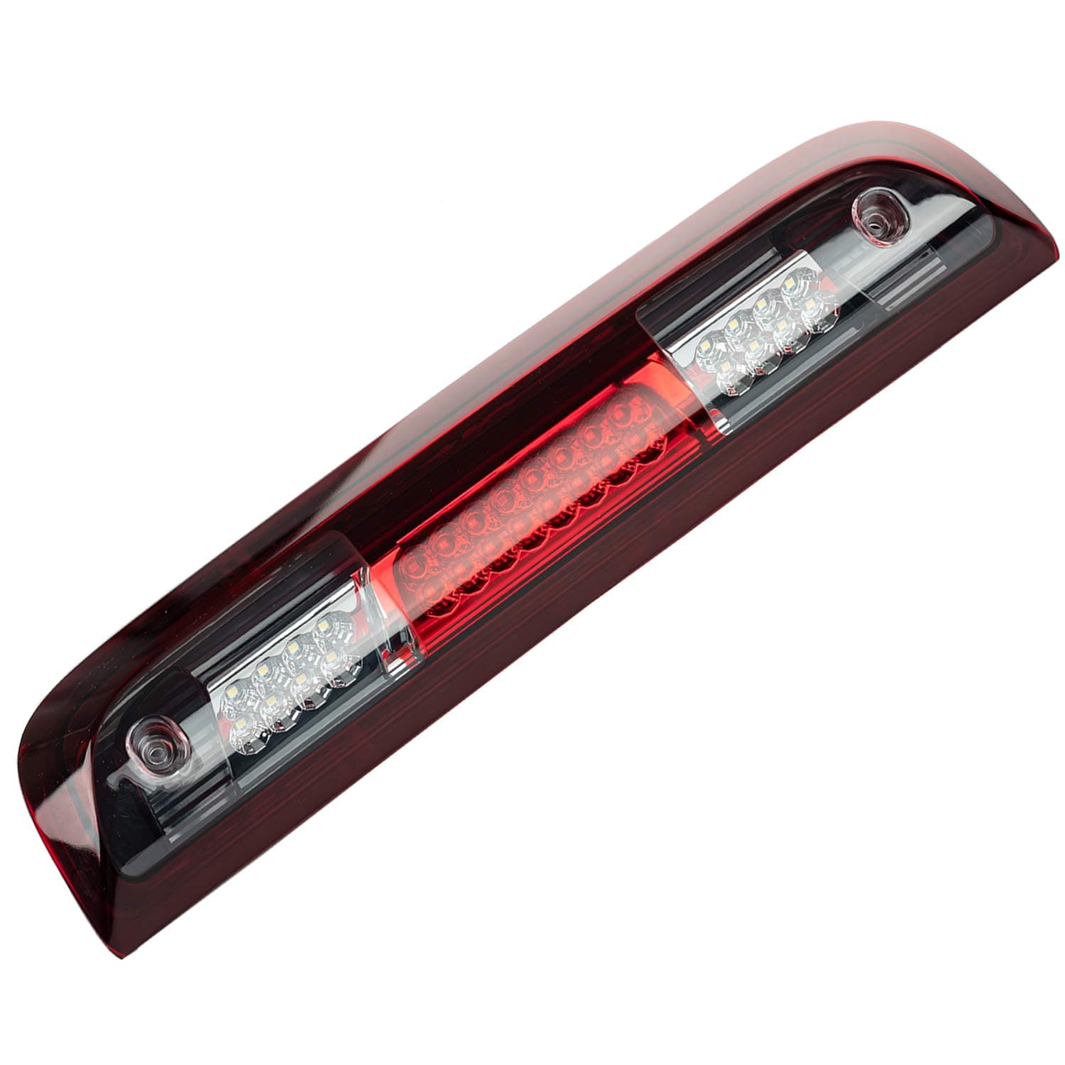 NPAUTO LED Third 3rd Brake Light Cargo Lamp Replacement for 2014 2015 2016 2017 2018 Chevy Silverado/GMC Sierra 1500 2500 HD 3500 HD, High Mount Stop Light Assembly, Red Lens