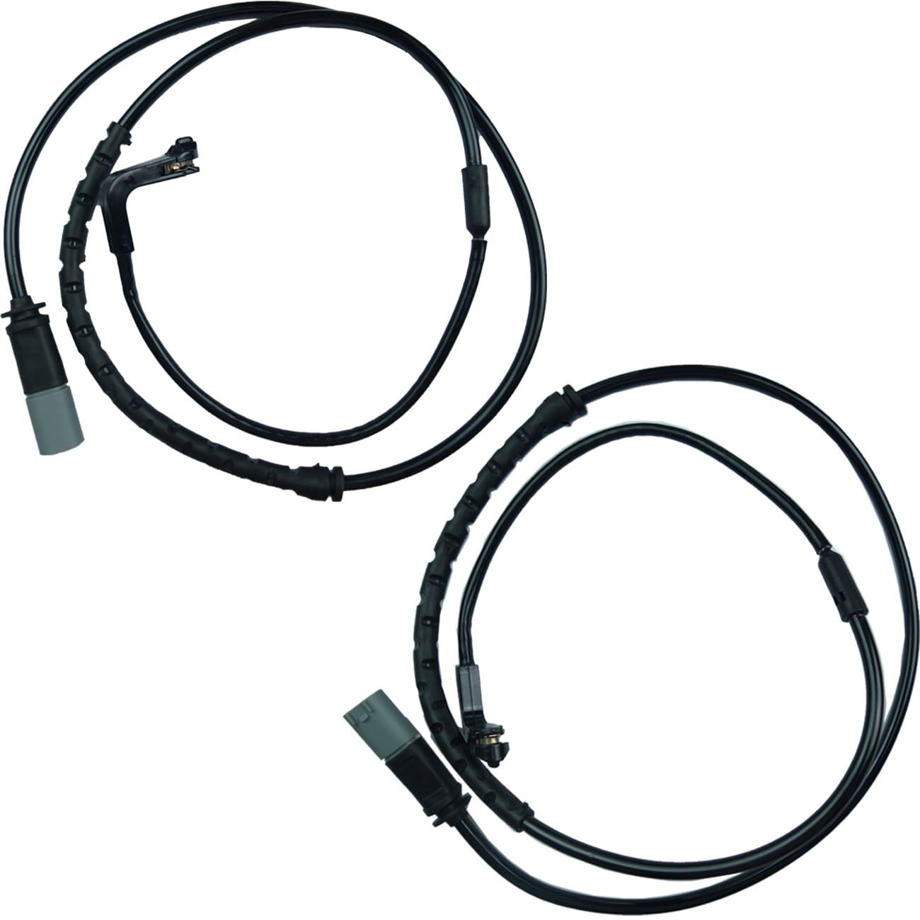 Bapmic Front 34356789501 and Rear 34356789505 Brake Pad Wear Sensor Kit for BMW E70 X5 2007 2008 2009 2010, X6 2008 2009 2010