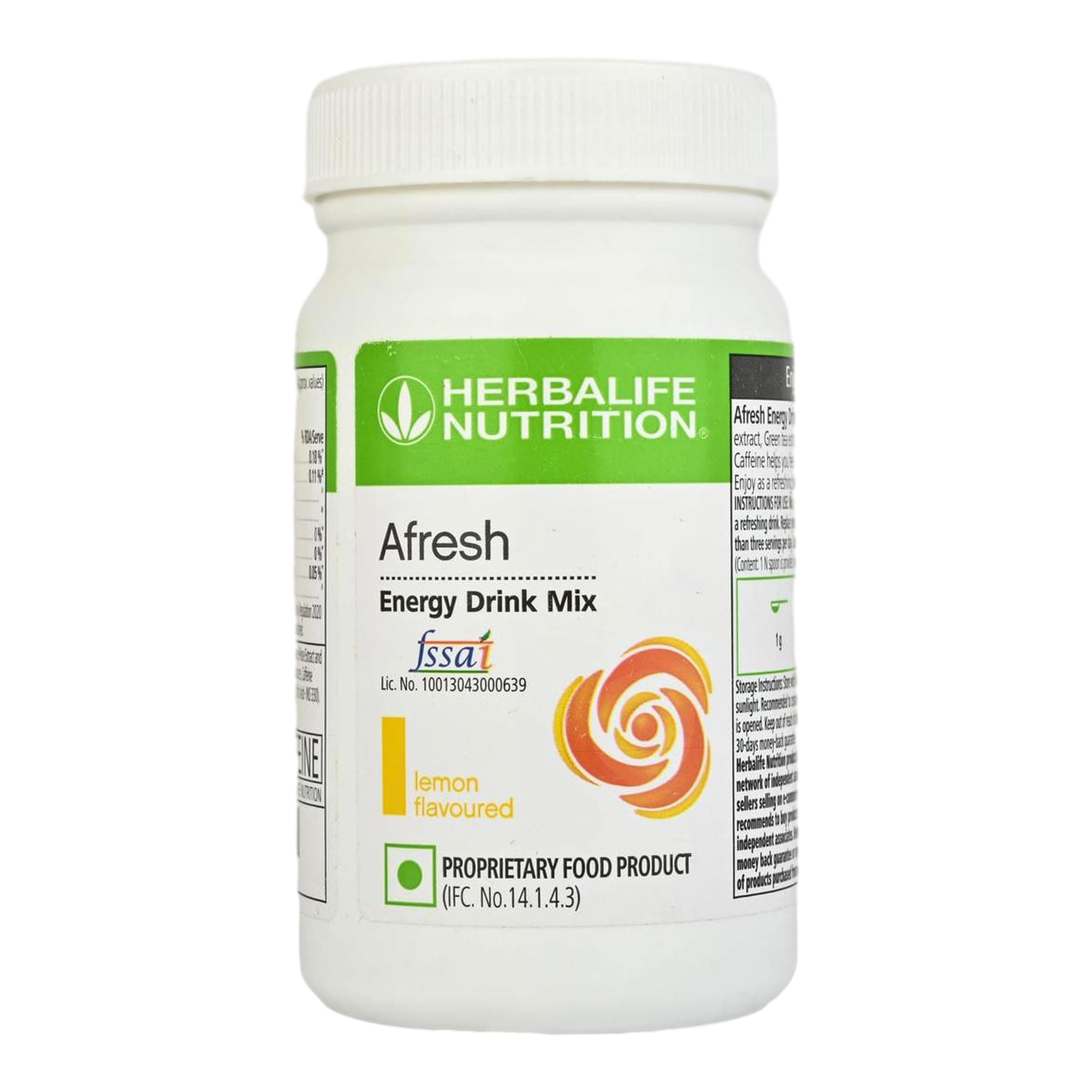 Herbalife Afresh Energy Drink Mix - 50 g (Lemon)