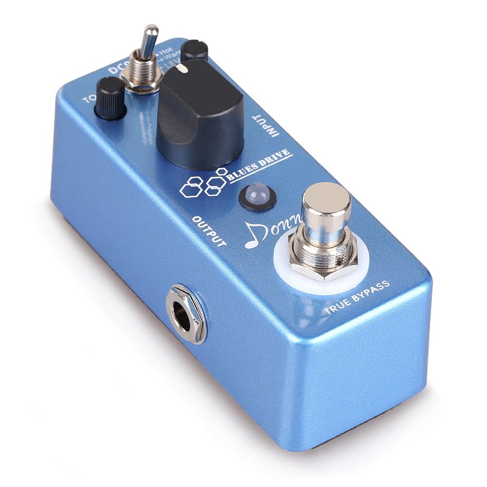 Overdrive Guitar Pedal, 2 Modes Tube Screamer Blues Drive Vintage Overdrive Effect True Bypass