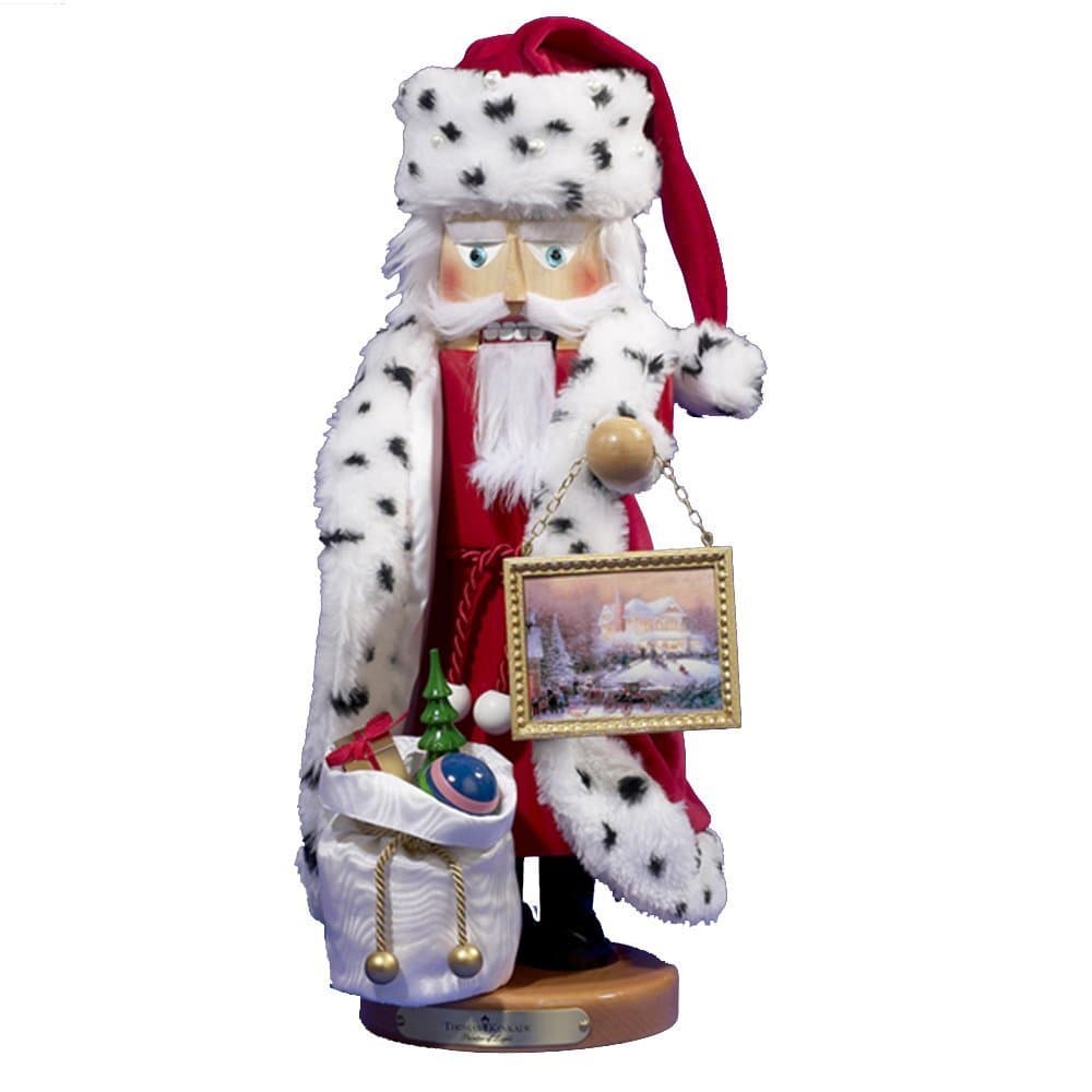 Retired 2008 Signed Karla Steinbach *Thomas Kinkade Santa* Nutcracker Limited Edition