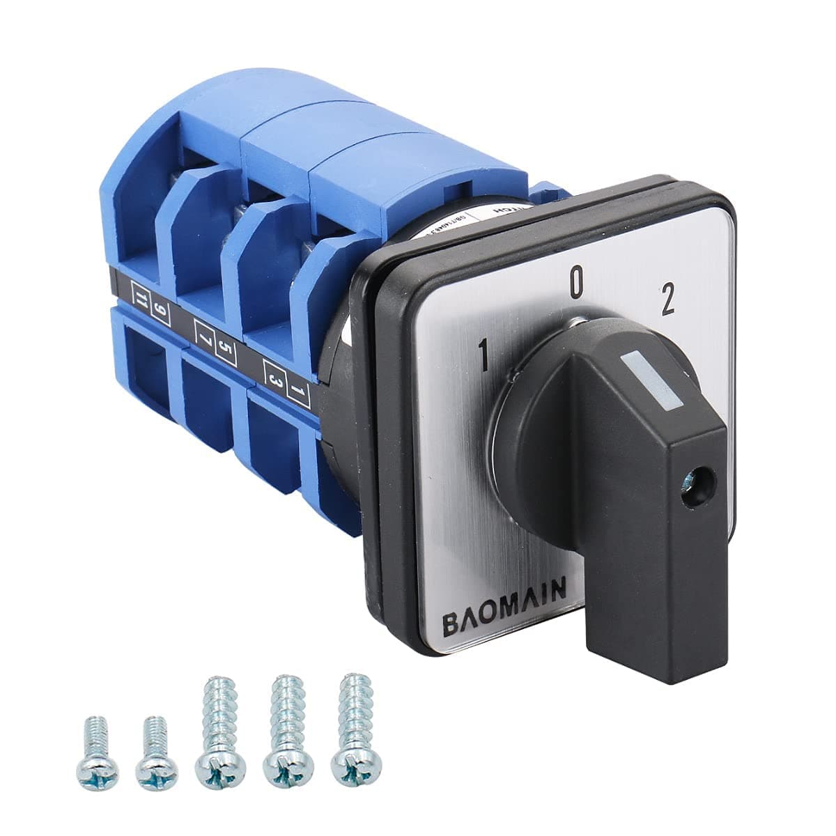 Universal Rotary Changeover Switch SZW26-63 660V 63A 3 Position 3 Phase