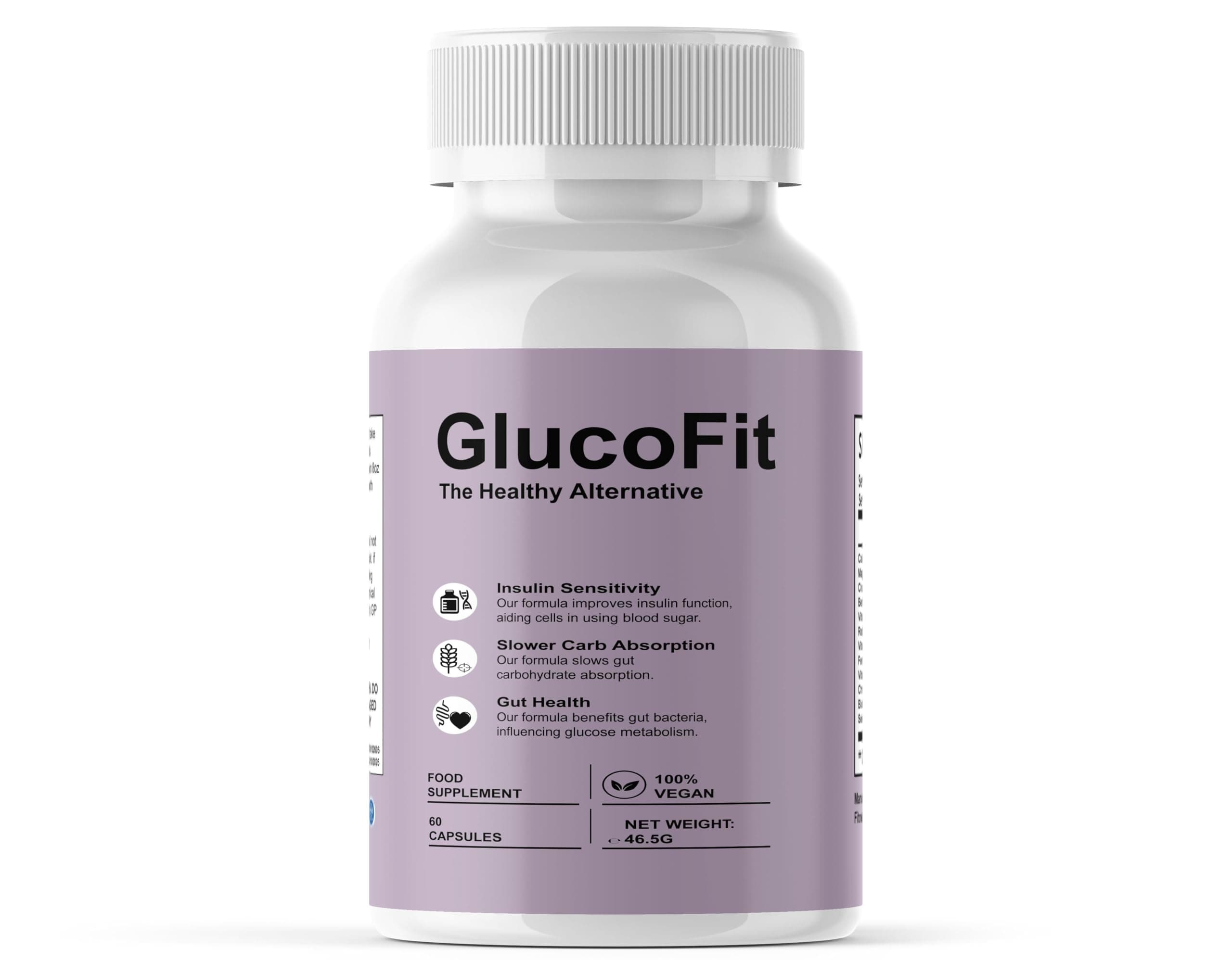 GlucoFit The Healthy Alternative - Weight Management Capsules - Natural Ingredients - 60 Capsules/Dido Extreme Supplements
