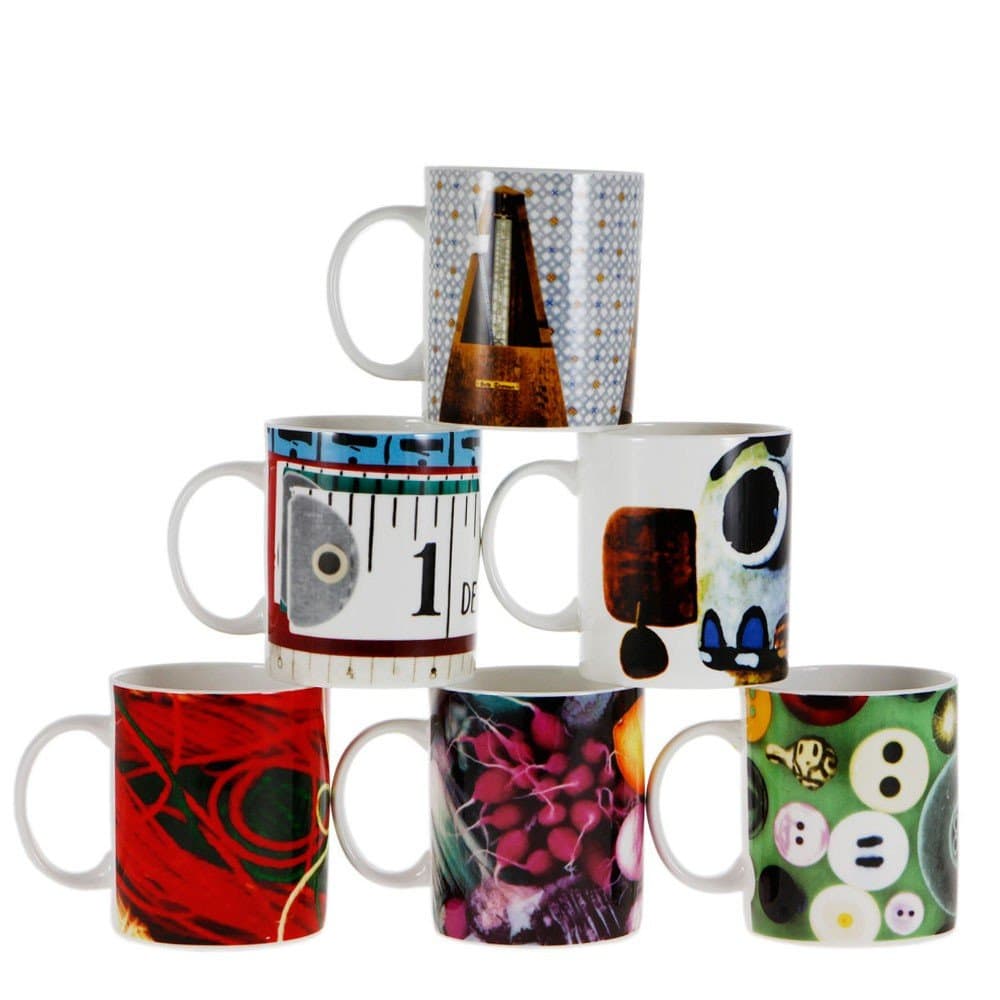 Eames House Of Cards, 6 Pack of Mugs, Set Number 2