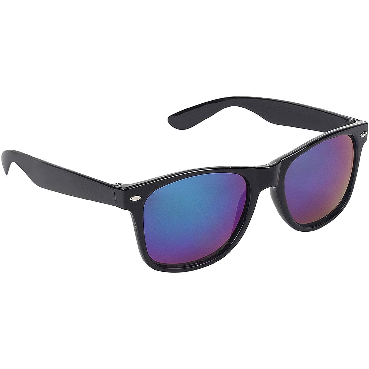 Spexra Sports Blue Mercury Retro Square Sunglasses For Men (Spex-UV-40