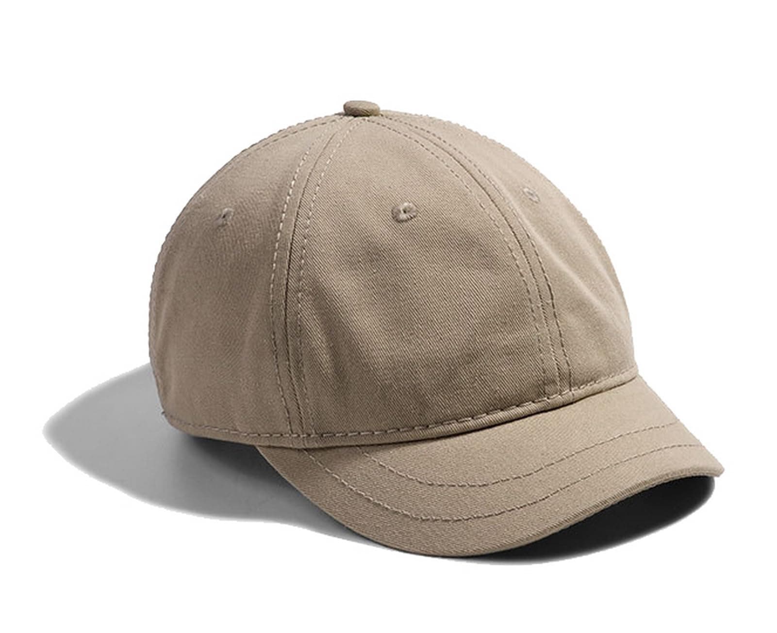 Short Bill Brim Dad Cap Unisex Classic Baseball Hat Sunscreen Trucker Cap Hat