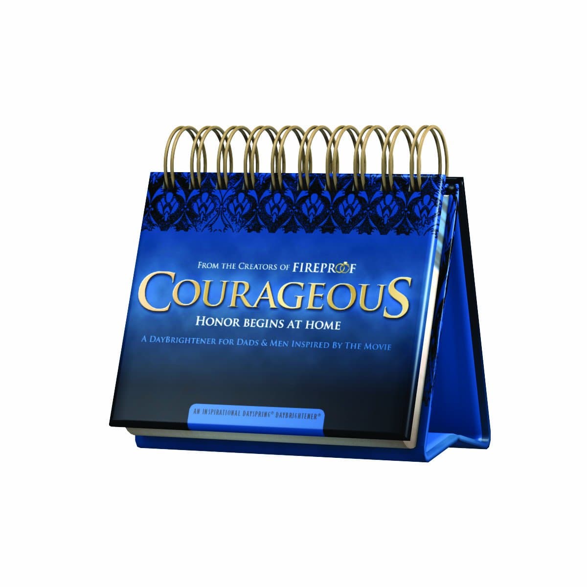 Courageous- 365 Day Perpetual Calendar Spiral-bound – August 1, 2011