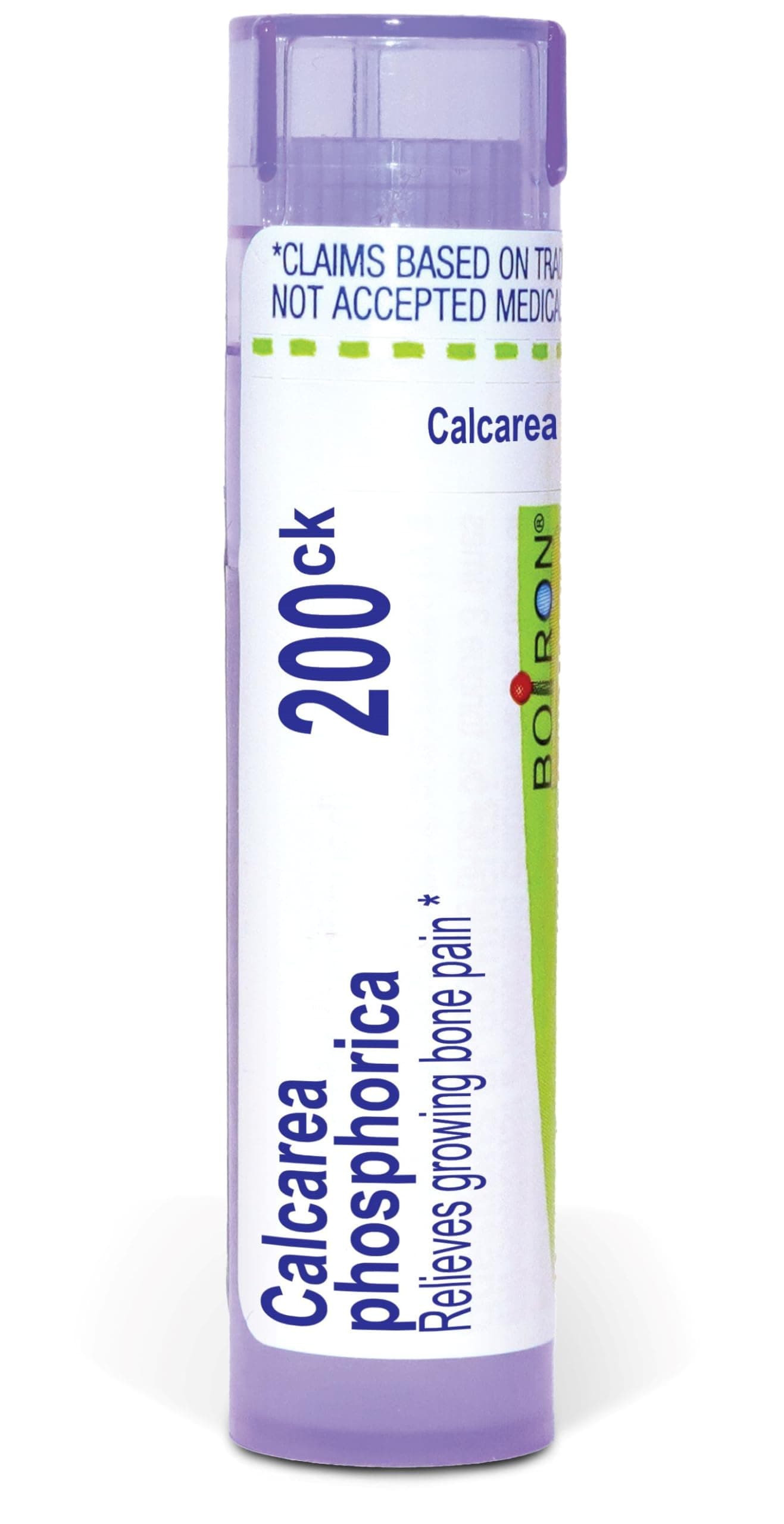 Boiron Calcarea Phosphorica 200C Homeopathic Medicine for Growing Pains - 80 Pellets