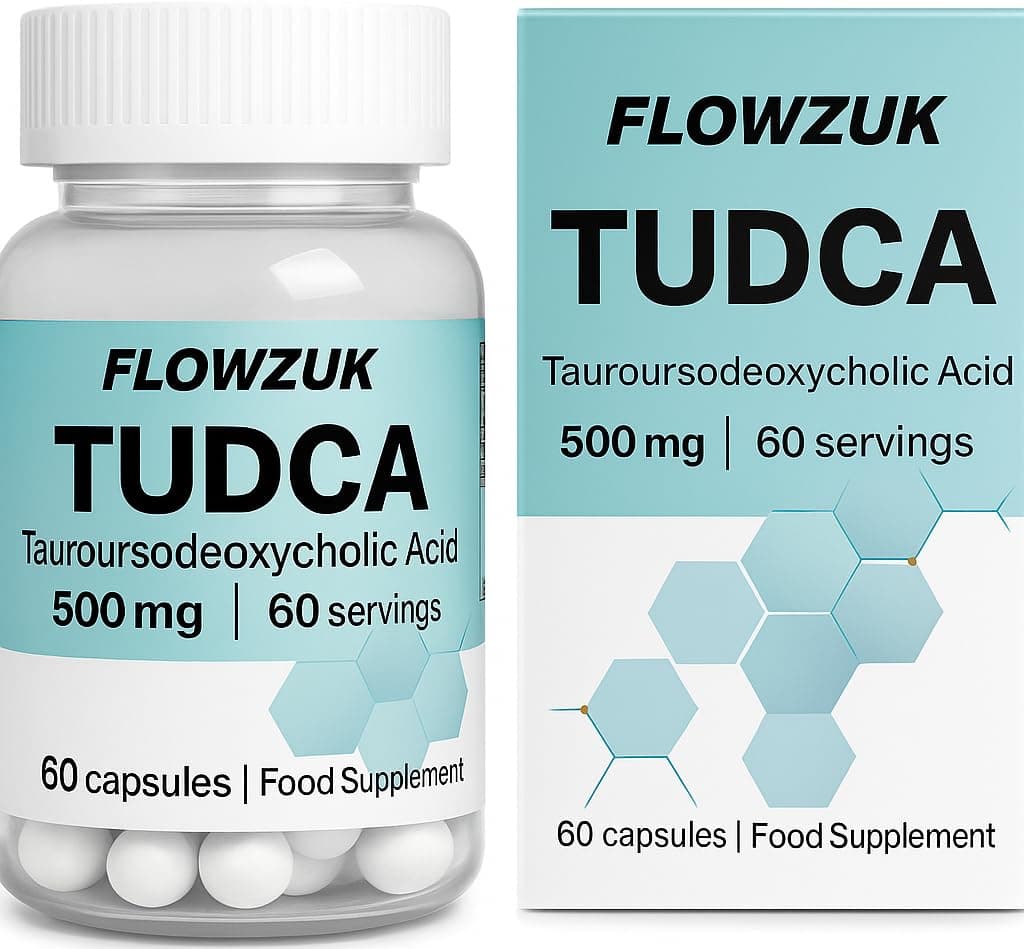 Tudca 250mg 60 Capsules Tauroursodeoxycholic Acid Liver Support Supplement