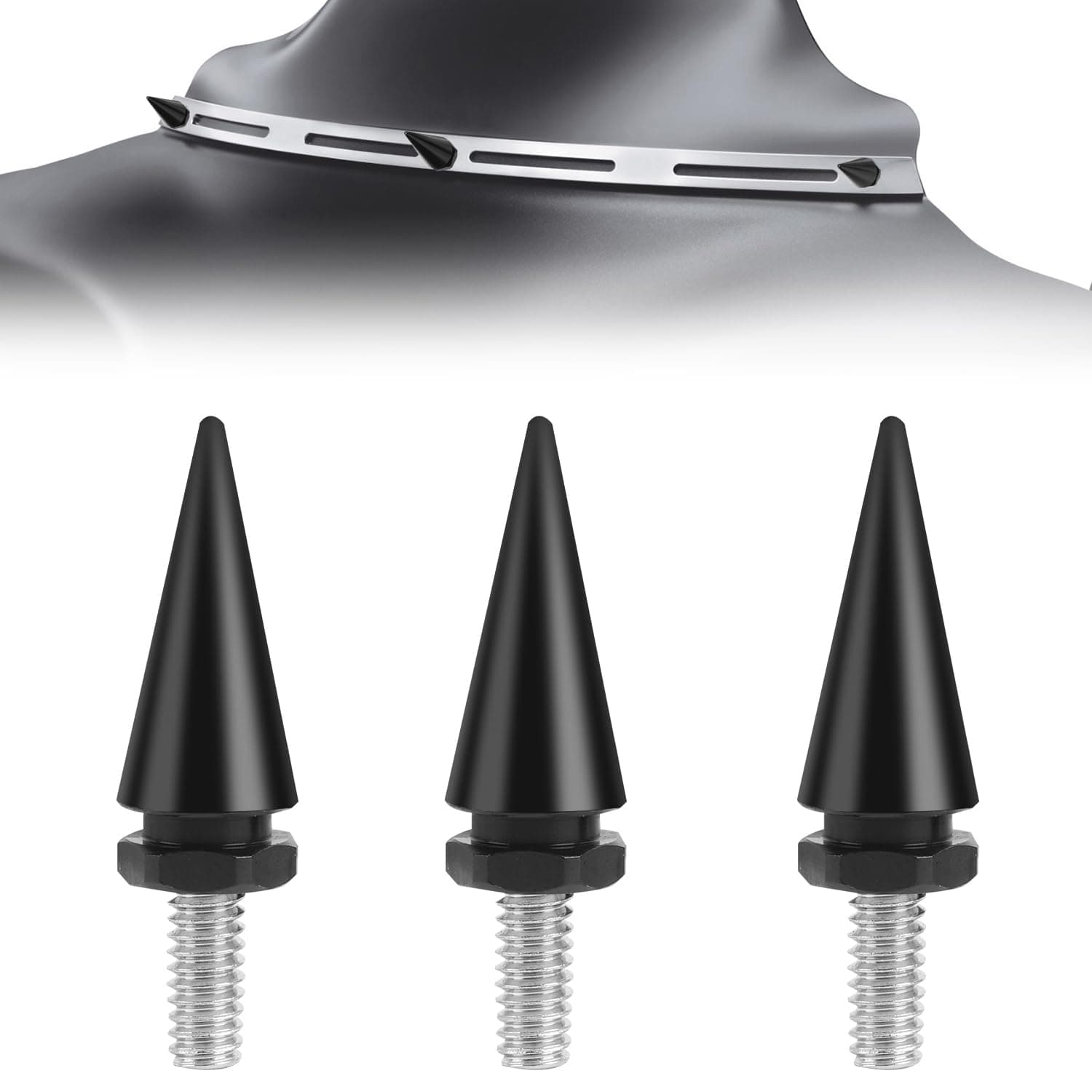 Motorcycle Windshield Bolts, Windscreen Screws, Fairing Bolts Compatible for Harley Davidson Electra Glide, Street Glide, Ultra Classic, Ultra Limited, Tri Glide 1996-2013