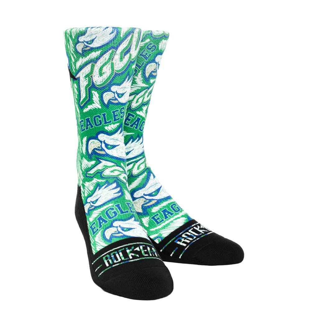 Apparel NCAA Florida Gulf Coast University Eagles Jersey Series Socks