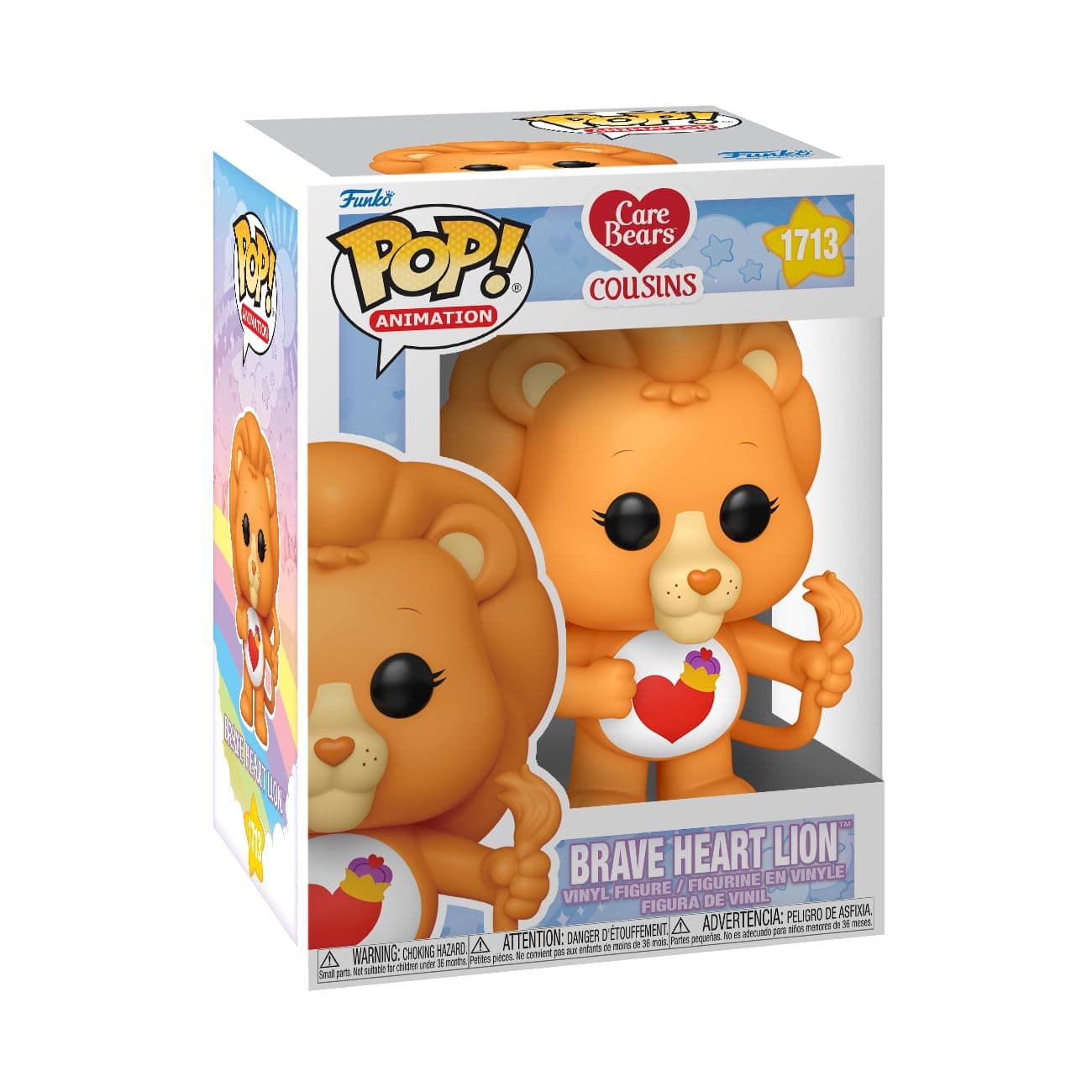 POP! TV: CB Cousins - Brave Heart Lion - Care Bears - Collectable Vinyl Figure - Gift Idea - Official Merchandise - for Kids & Adults - TV Fans - Model Figure for Collectors and Display