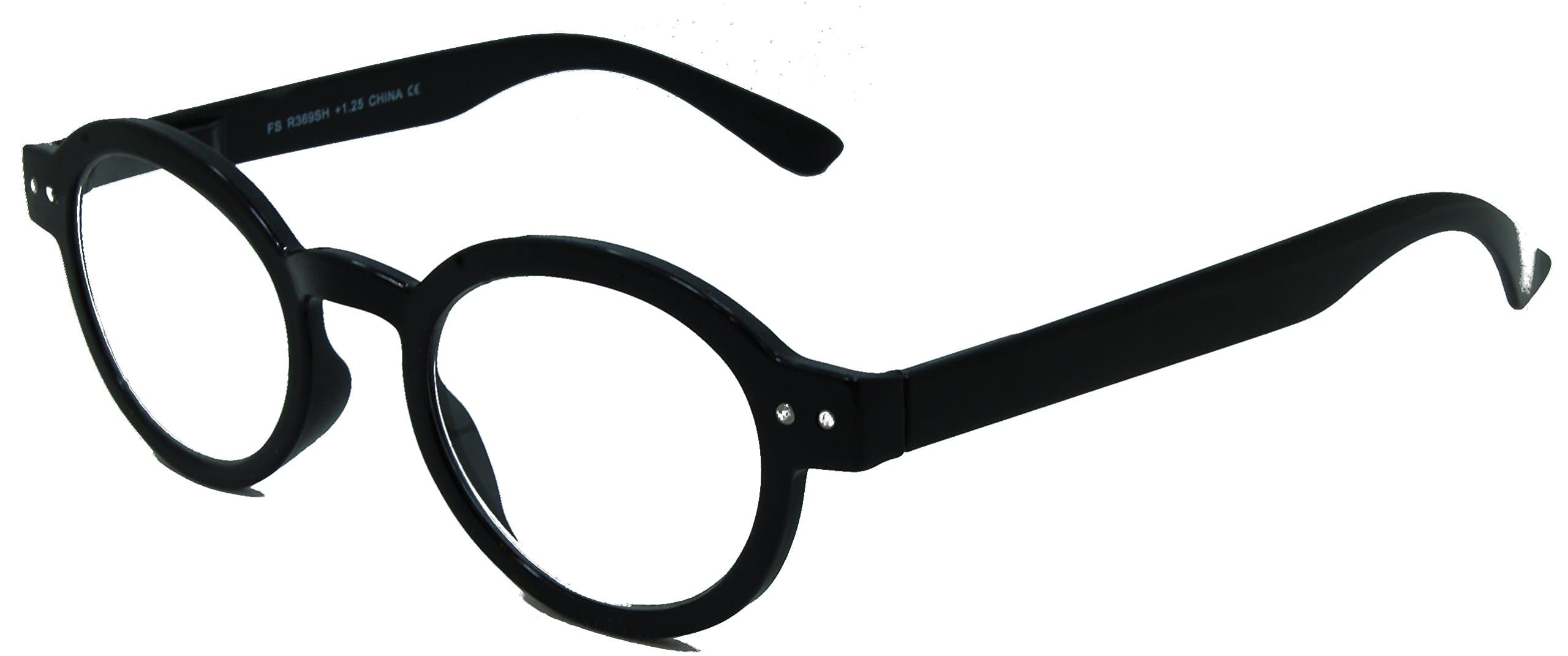 In Style Eyes Waldo Reading Glasses black 2.25 Strength