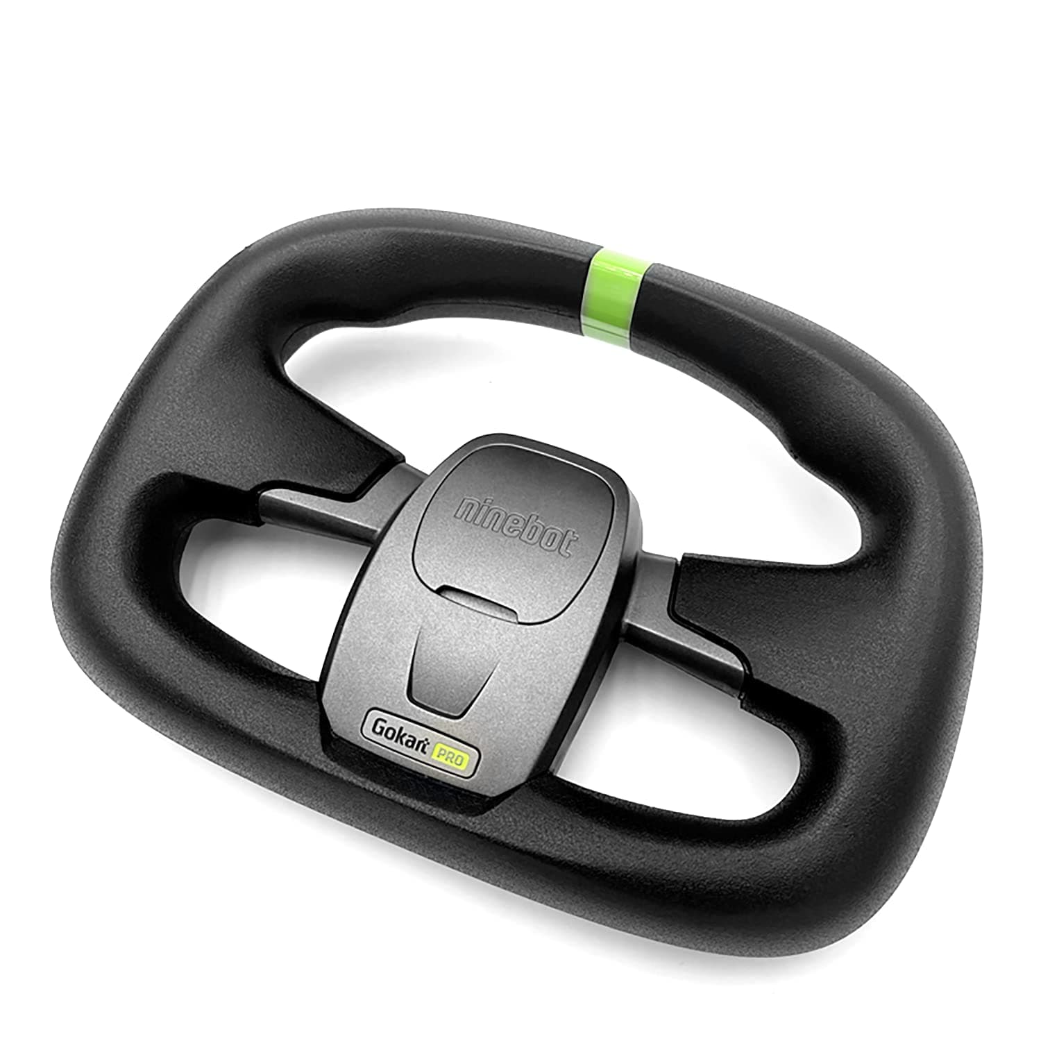 GoKart Pro Steering Wheel Compatible with Ninebot by Segway Go Kart Kit Go Kart PRO Refit Smart Scooter Steering Wheel Replacements GoKart Original Accessories (Black)