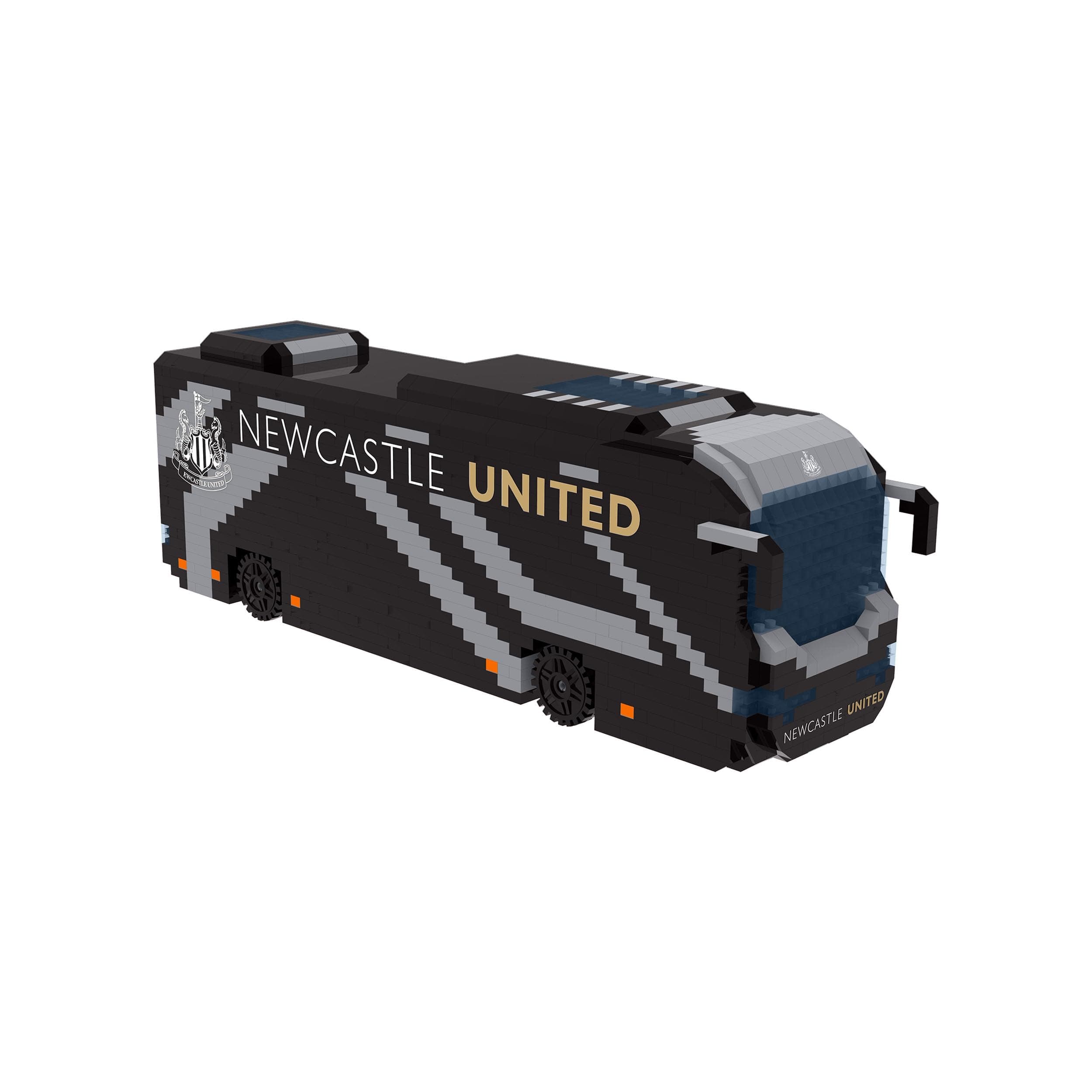 FOCOOfficially Licensed Newcastle United FC BRXLZ Bricks 3D Football Coach Construction Kit