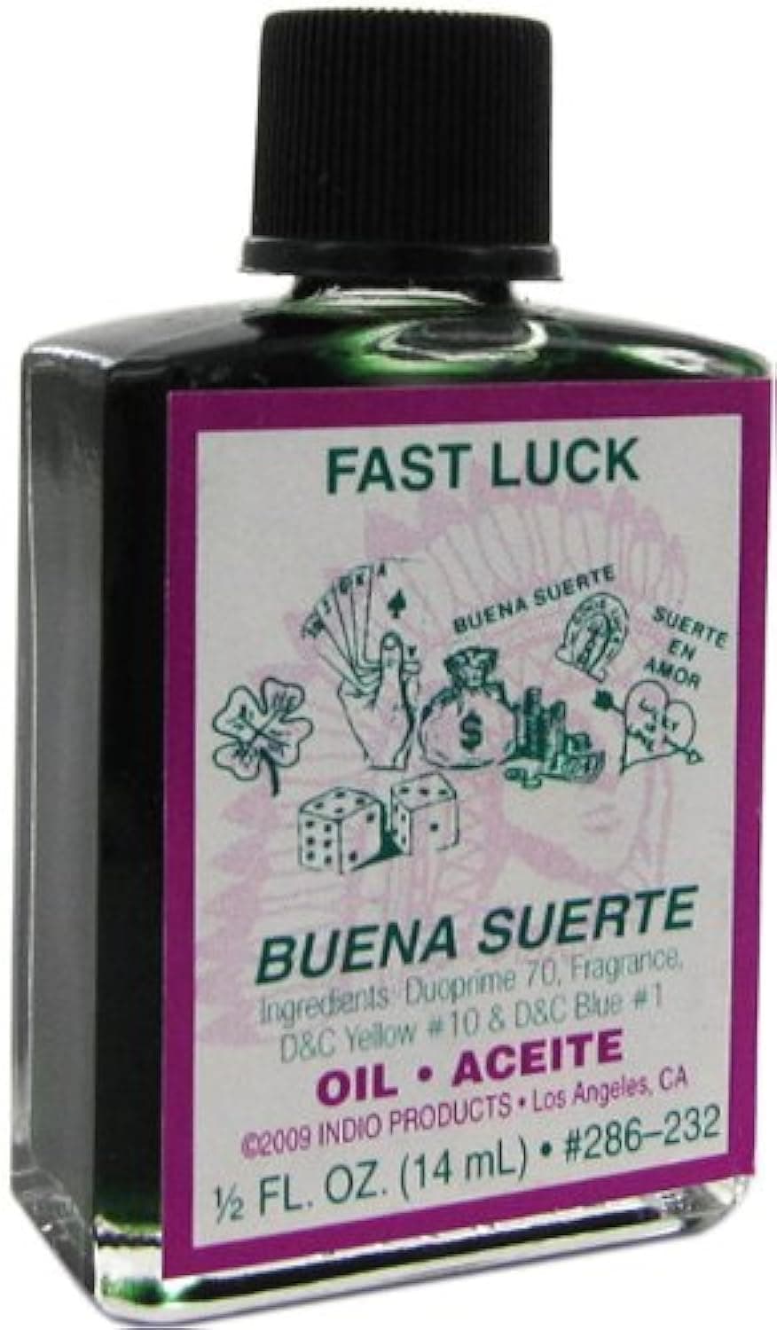 INDIO Products Fast Luck Oil 1/2 fl. oz.