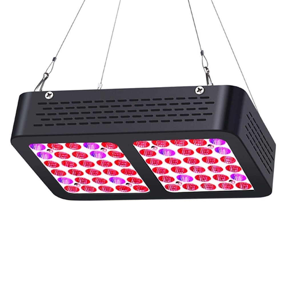 300W LED Grow Light, AEJSLOK Reflector Plant Grow Light Full Spectrum with UV/IR for Indoor Hydroponic Greenhouse Plants Veg and Flower