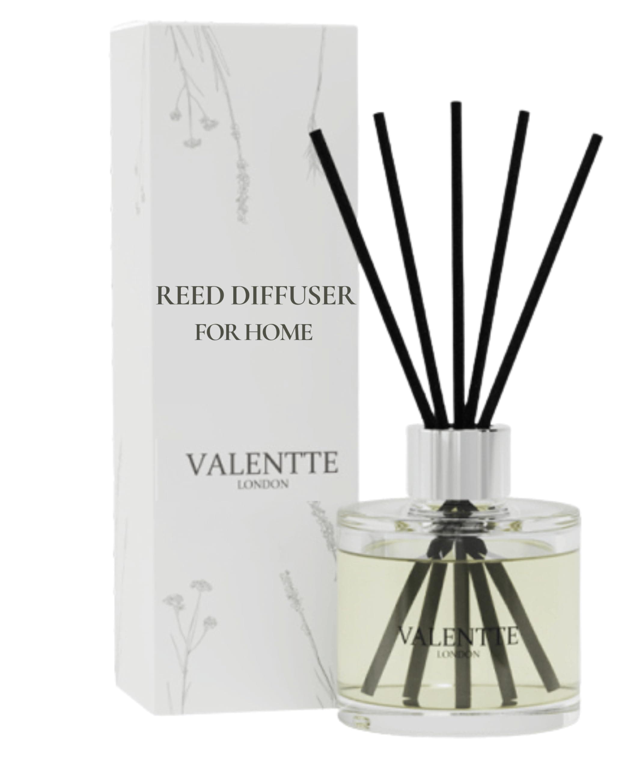 Reed Diffuser - Patchouli & Eucalyptus Scent | Essential Oil Aroma for Home | 100 ml