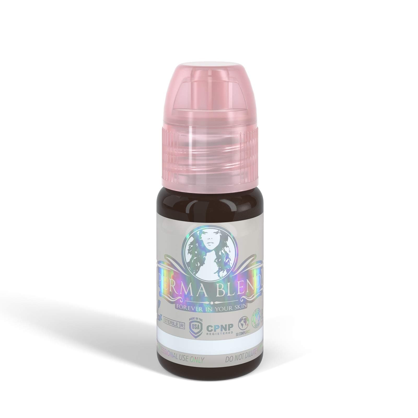 Espresso Brown Tattoo Ink - Professional Microblading Ink for Permanent Makeup - Cool Medium/Dark Brown Permanent Pigment - Vegan (0.5 oz)