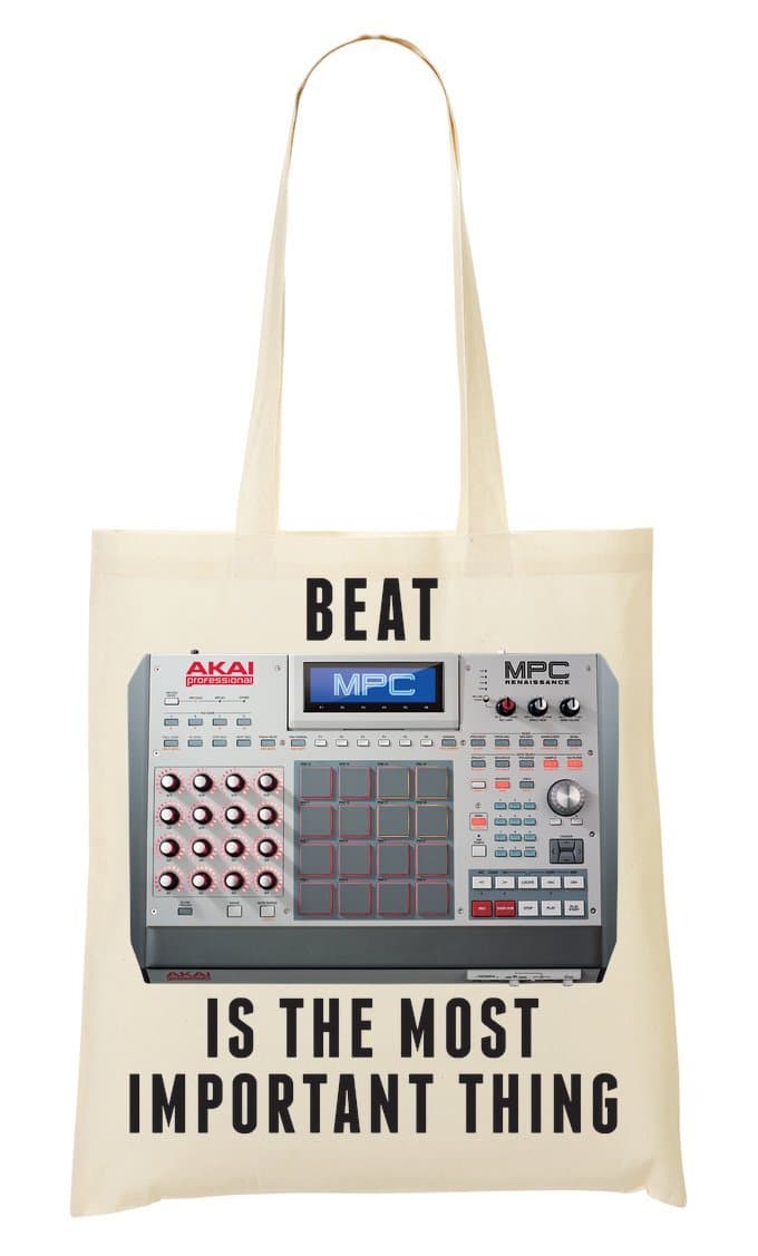 Akai MPC Sampler Pad Beat Shopping Tote Bag