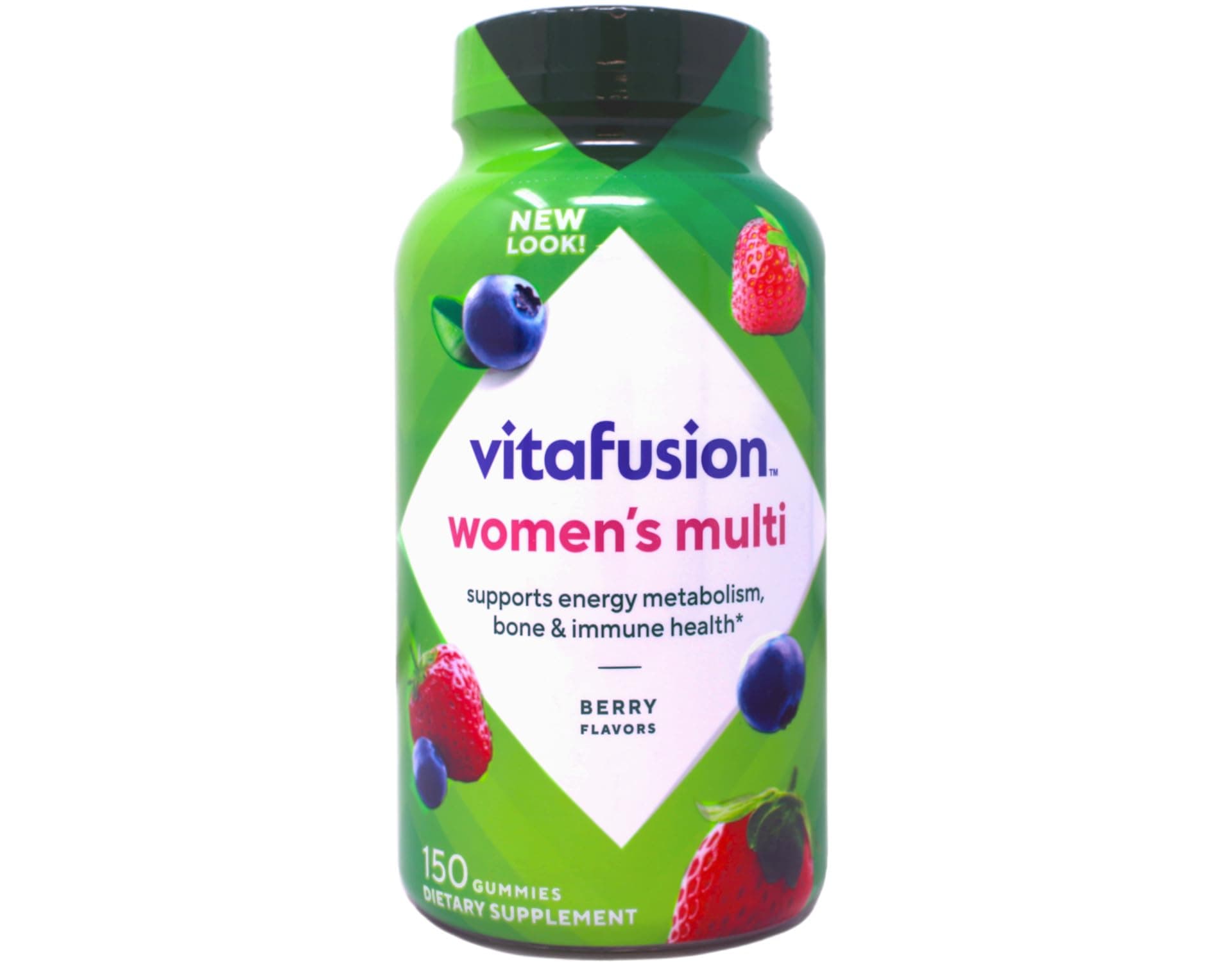 Women’s Daily Gummy Multivitamin: vitamin C & E, Delicious Berry Flavors, 150ct (75 day supply), from America’s number one Gummy Vitamin Brand