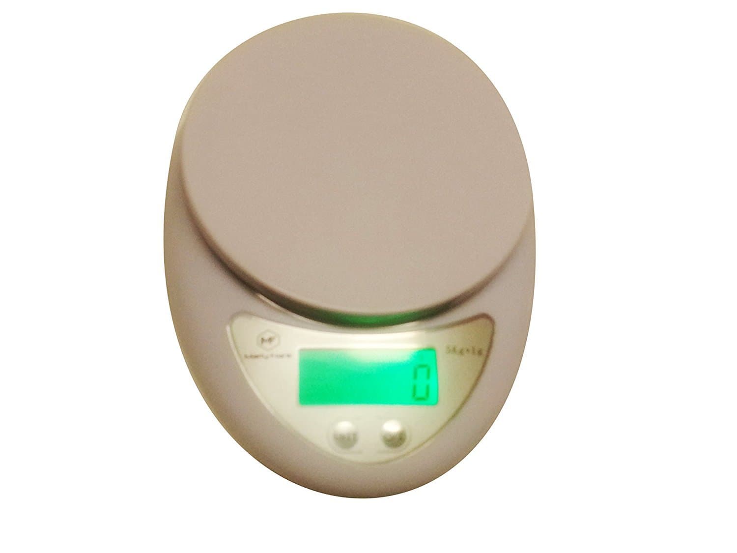 11lb 5kg Digital Multifunction Kitchen Food Bowl Scale, Backlight, Volume Measurement Supported, White