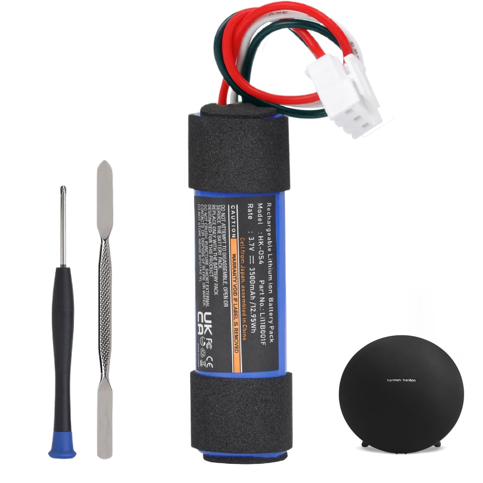 Replacement LI11B001F Battery 3500mAh for Harman/Kardon Onyx Studio 1/2/ 3/4 Wireless Bluetooth Speaker with Tool Kits