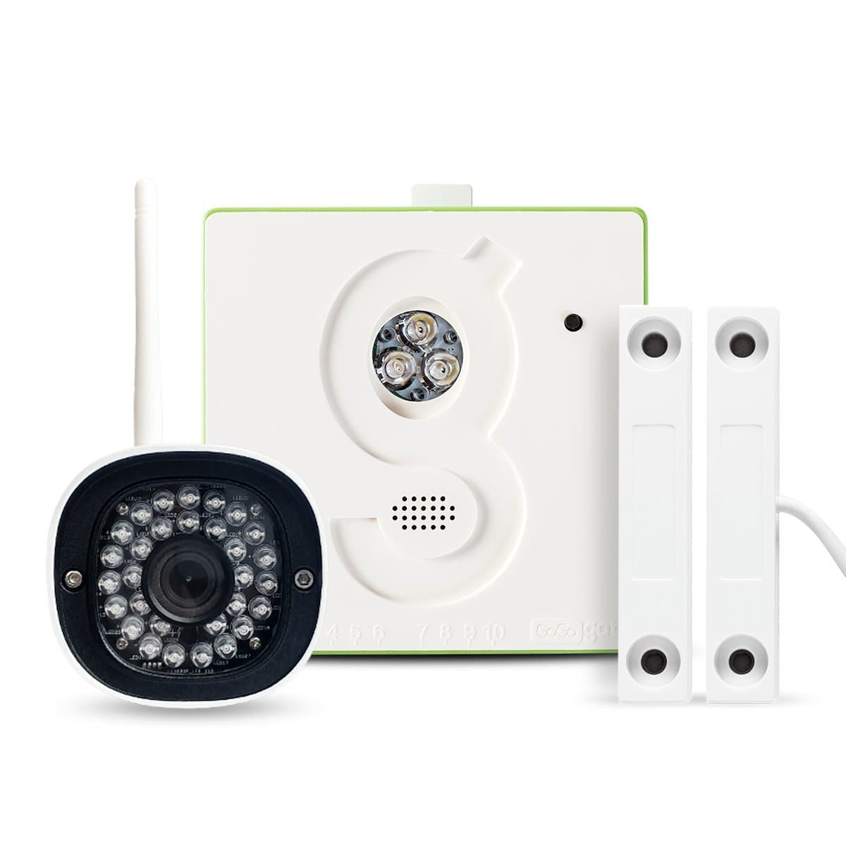 2 Ultimate Gate Kit - Open, Close and Watch Your gate remotely with a Smartphone app (iPhone/Android), iFTTT or with Voice with Amazon Alexa and Google Home