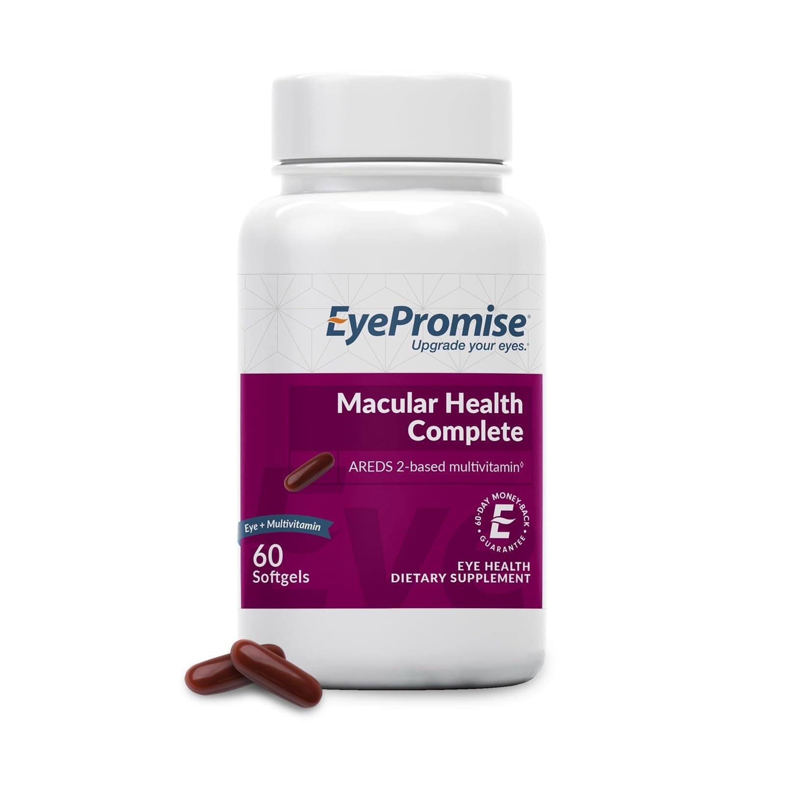 Macular Health Complete Supplement - 60 Softgels, 30-Day Supply - Complete Macular Support with 10mg Lutein & Zeaxanthin