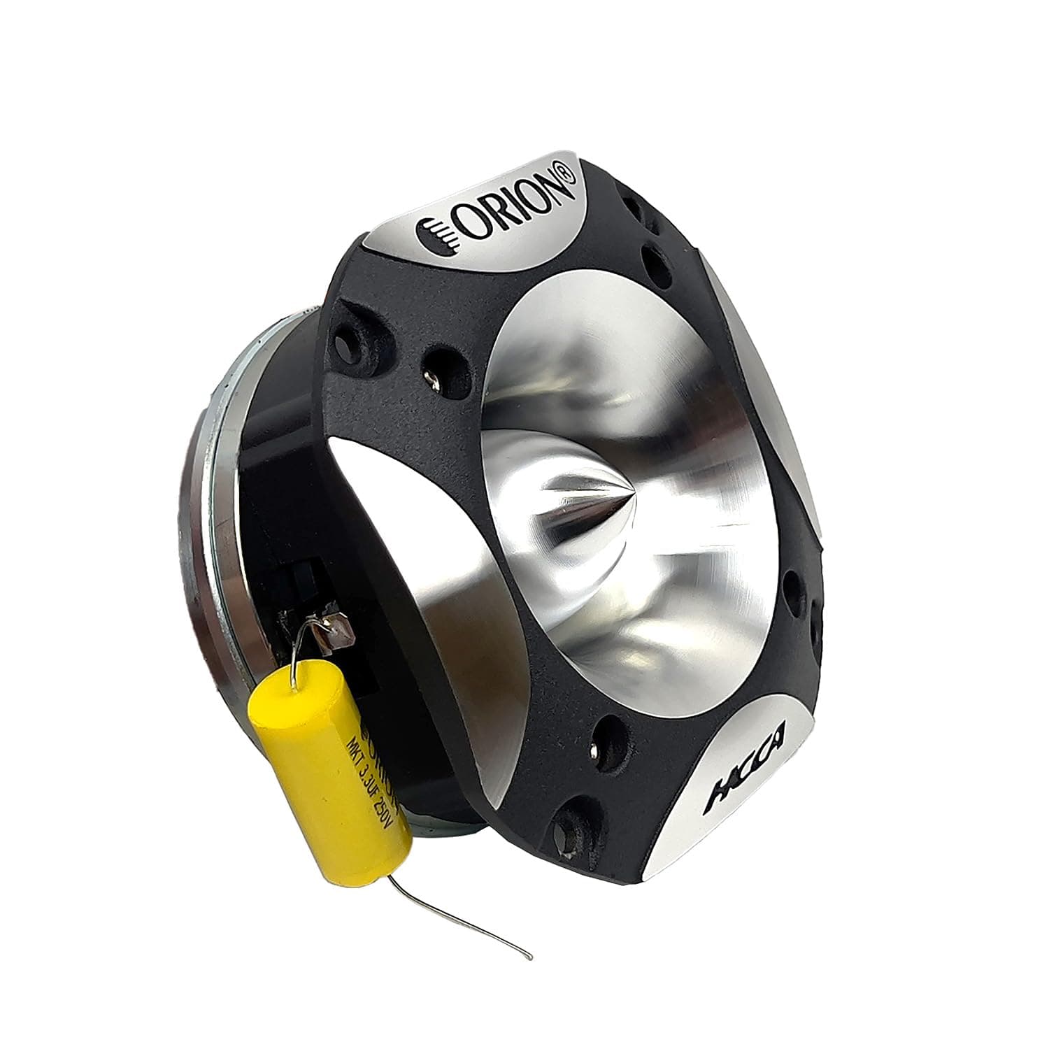 ORION HCCA Series TN1 4.5” Super Neodymium Bullet Tweeter | Aluminum Diaphragm W/Flex Ring, 1.5” Voice Coil, 175W RMS, 700W Max, Built-in Crossover - High Performance Pro Car Audio Tweeter (Single)