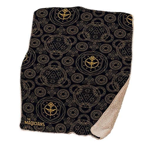 The Magicians Brakebills University Sherpa Throw Blanket