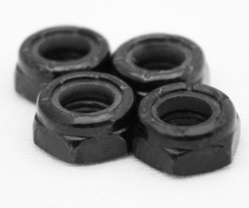 Dime Bag Hardware 4 Axle Nuts for Skateboard Longboard Trucks Dimebag Lock Nuts 5/16 (Standard)