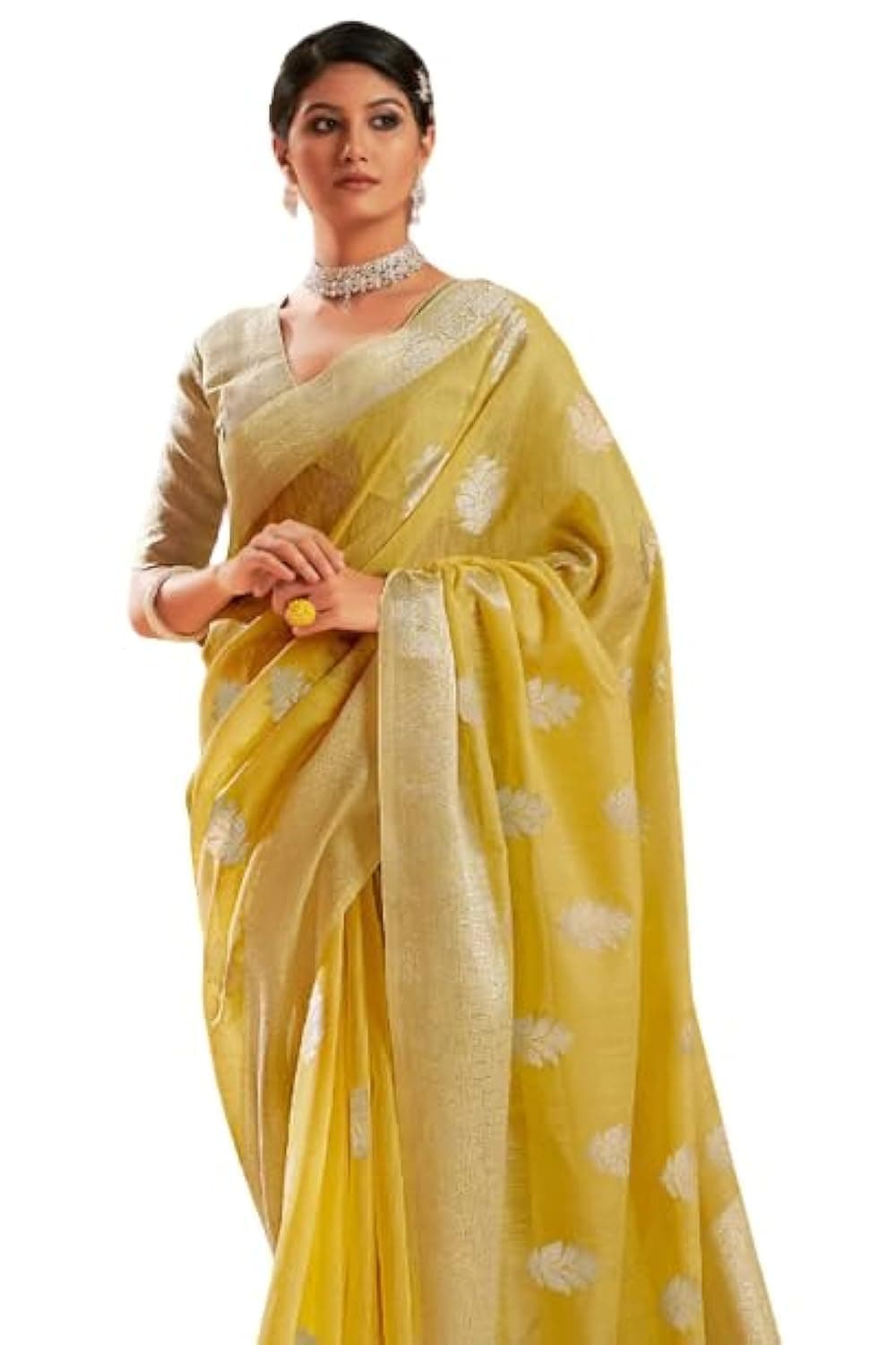 Women's Pure Silk Saree With Blouse Piece