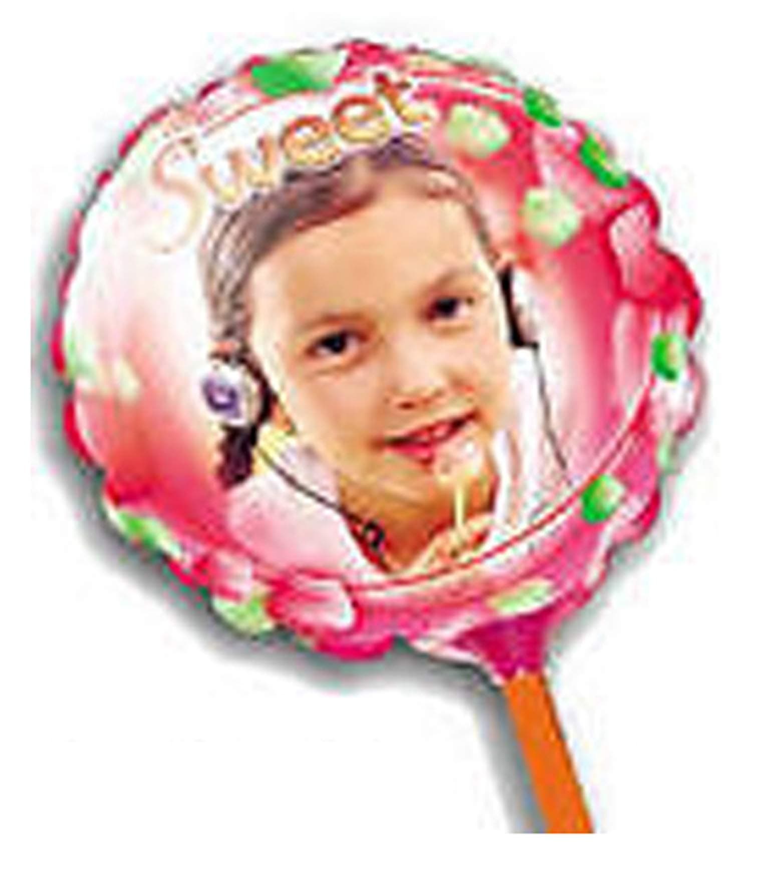 Lot 10 Pcs. DIY Photo Balloons Kit Round Inkjet printing Round A4 18cm