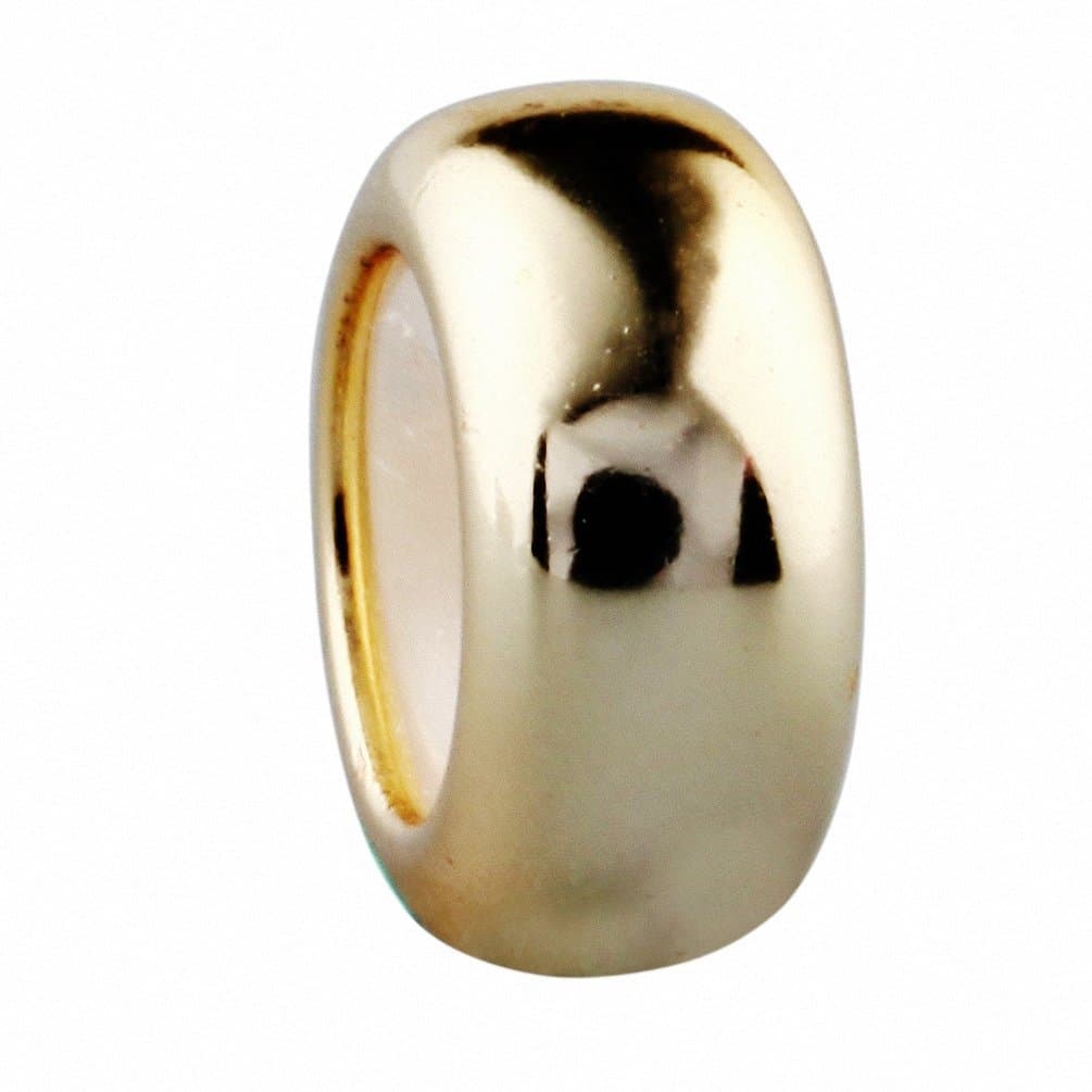 Women Fashion Jewelry Charms Dangles Girl 9Ct Gold Plated Silver 925 Sterling Ring Tempt