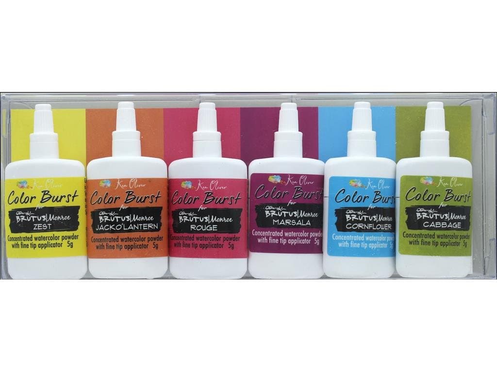 Contact USA CTTKNBM7885 6 Piece Crafts Ken Oliver Color Burst Brutus Monroe Set