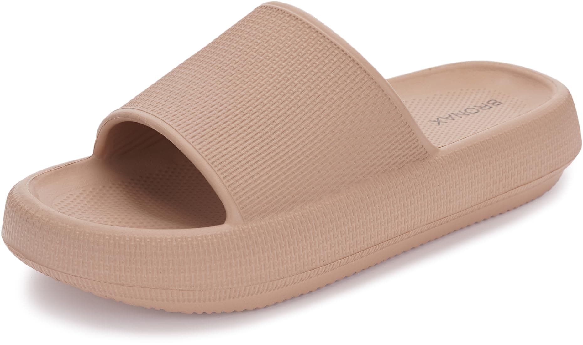 - Pillow Slippers for Women and Men | House Slides Shower Sandals | Cushioned Thick Sole