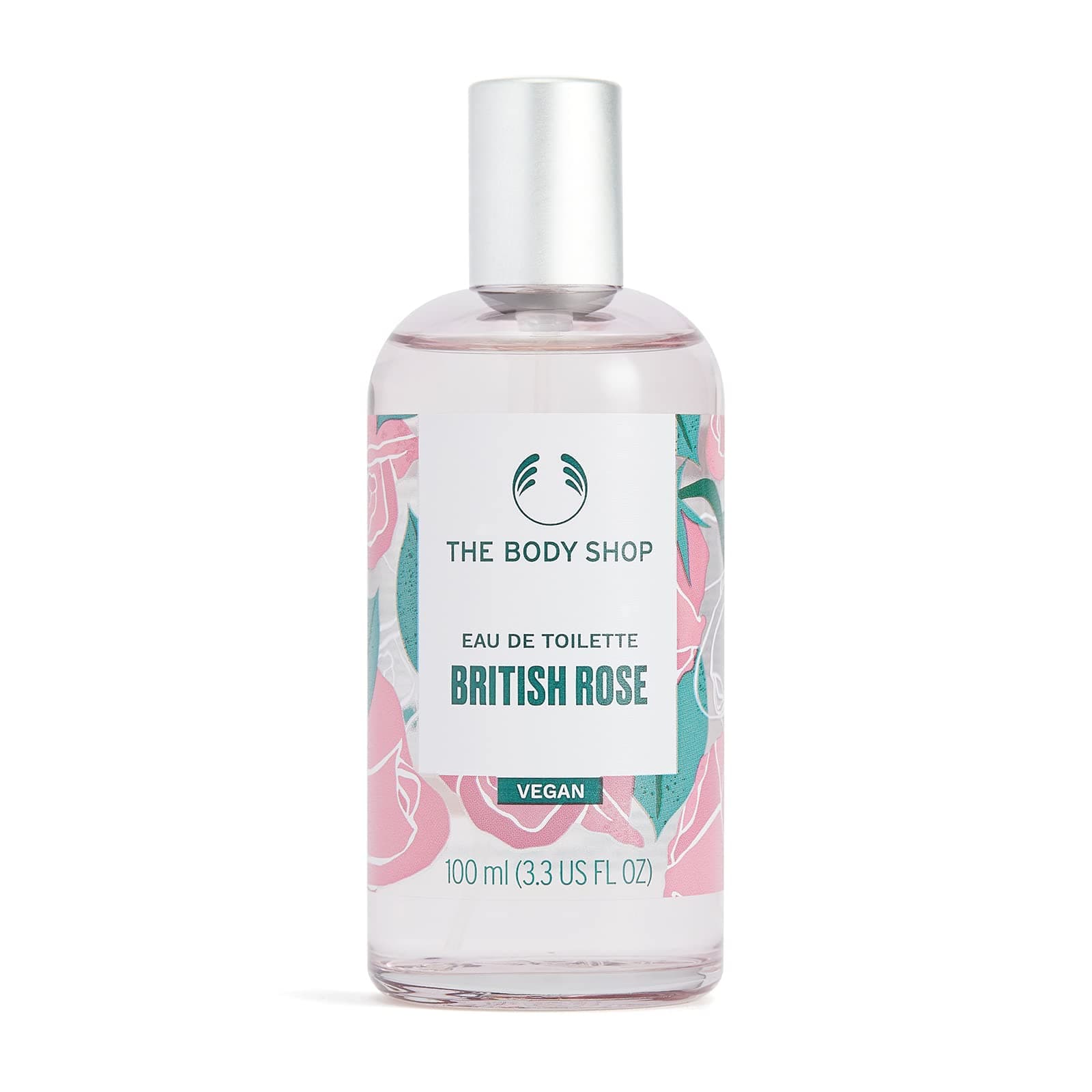 British Rose Eau De Toilette Vegan Perfume 100ml