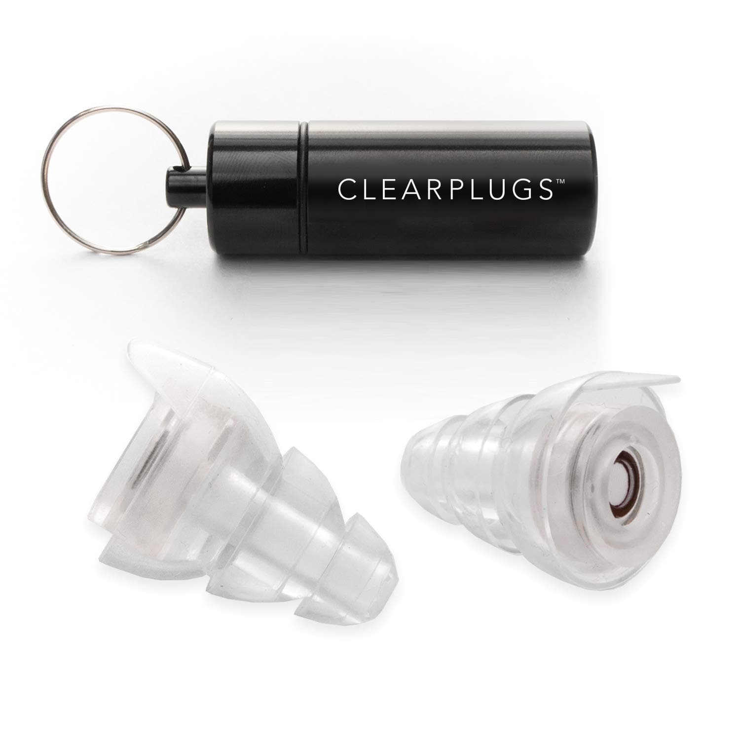 High Fidelity Invisible Ear Plugs - Discreet Sound Preserving Hearing Protection for Concerts Musicians Motorcycle Sporting Events Travel and More.