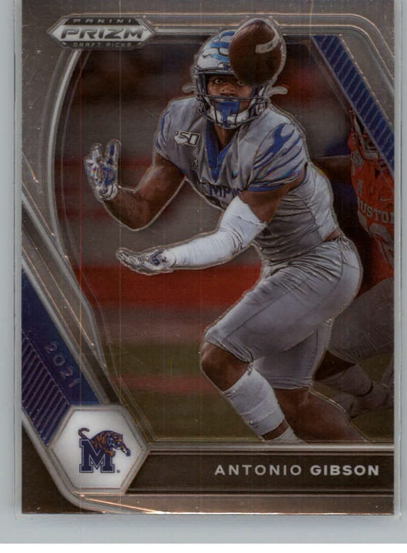 2021 Panini Prizm Draft Picks #79 Antonio Gibson Memphis Tigers Football Card