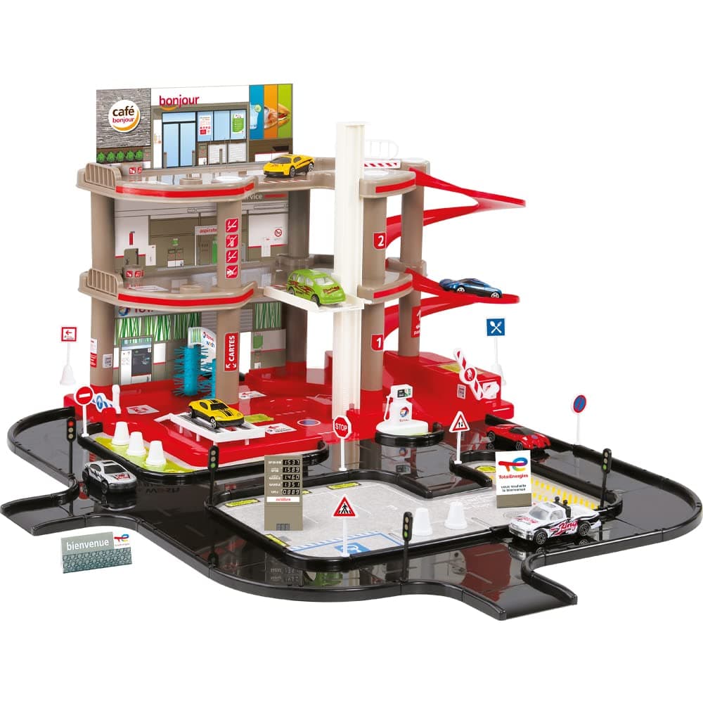 STARLUX 401003 Total Garage with 3 Levels and 2 Meter Circuit, Red, Grey, Black