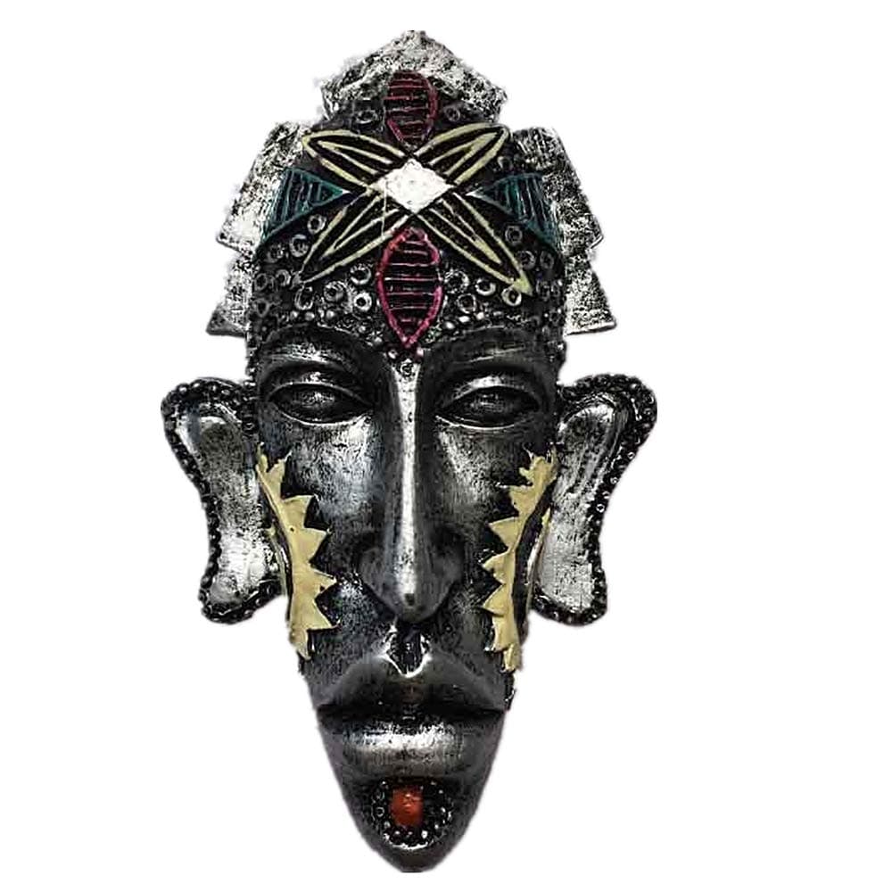 Indigenous Mask of Kenya Tanzania Africa Style 3D Fridge Magnet Home & Kitchen Decoration Magnetic Sticker,Africa Refrigerator Magnet Travel Souvenir Gift Collection